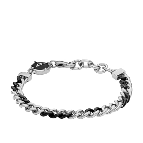 Silver/Black Chain
