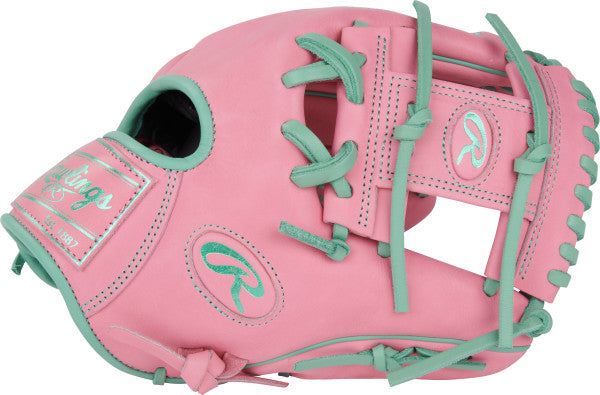Rawlings Heart of the Hide Hot Vibe Baseball Glove - RGGC Series - ProR204 2PPM 11.5 Inch | Premium Leather for Baseball & Softball | Perfect for Infield & Outfield Players
