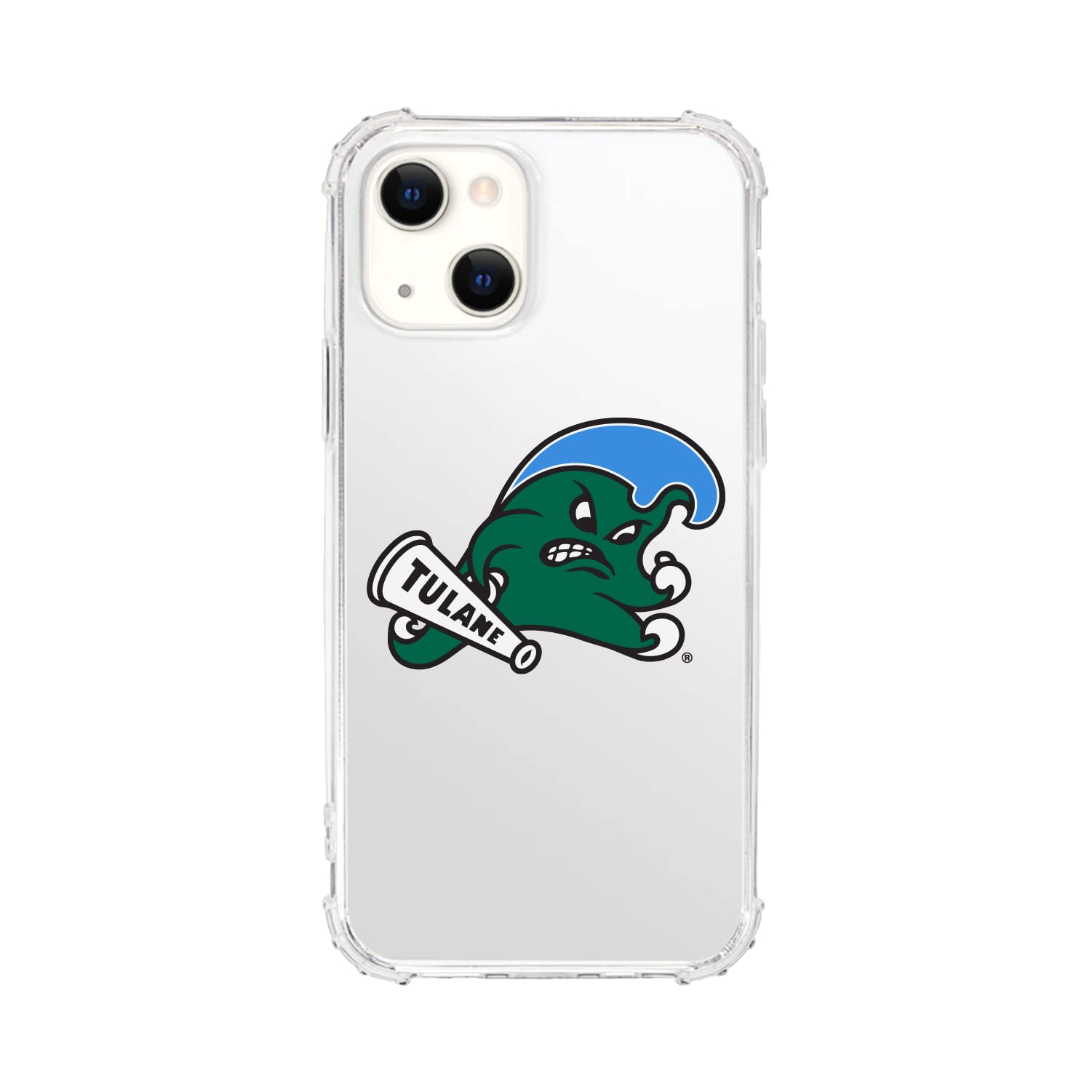 OTM Essentials Tulane University Tough Edge Shockproof Phone Case - Durable Protection for iPhone & Samsung (College Campus, School Spirit, Everyday Use)