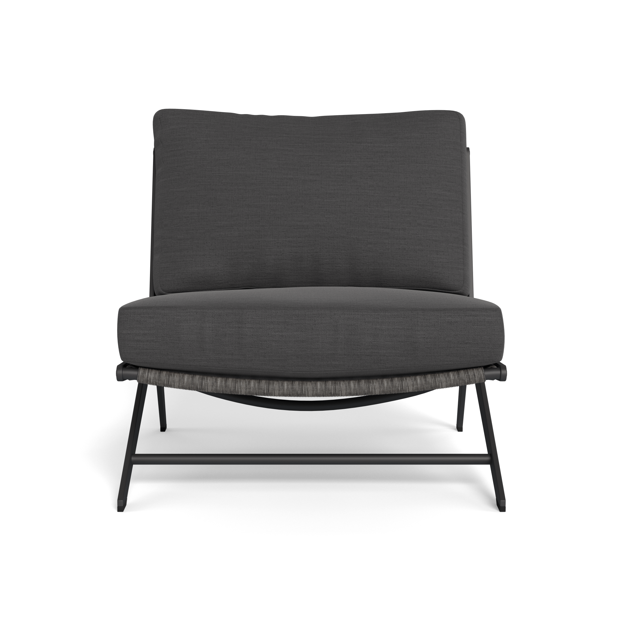 Loop Easy Chair - Modern Ergonomic Lounge Chair for Living Room, Bedroom & Office - Comfortable Reading & Relaxation Chair with Sturdy Metal Frame