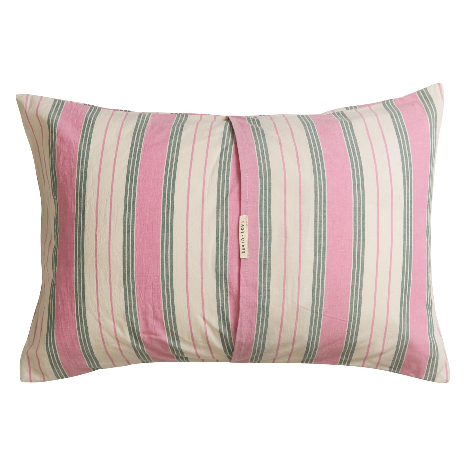 Brigitte Cotton Pillowcase Set - Soft & Breathable 100% Cotton Pillow Covers, Fuchsia Pink (2 Pack) - Perfect for Bedroom, Hotel, Travel & Home Decor