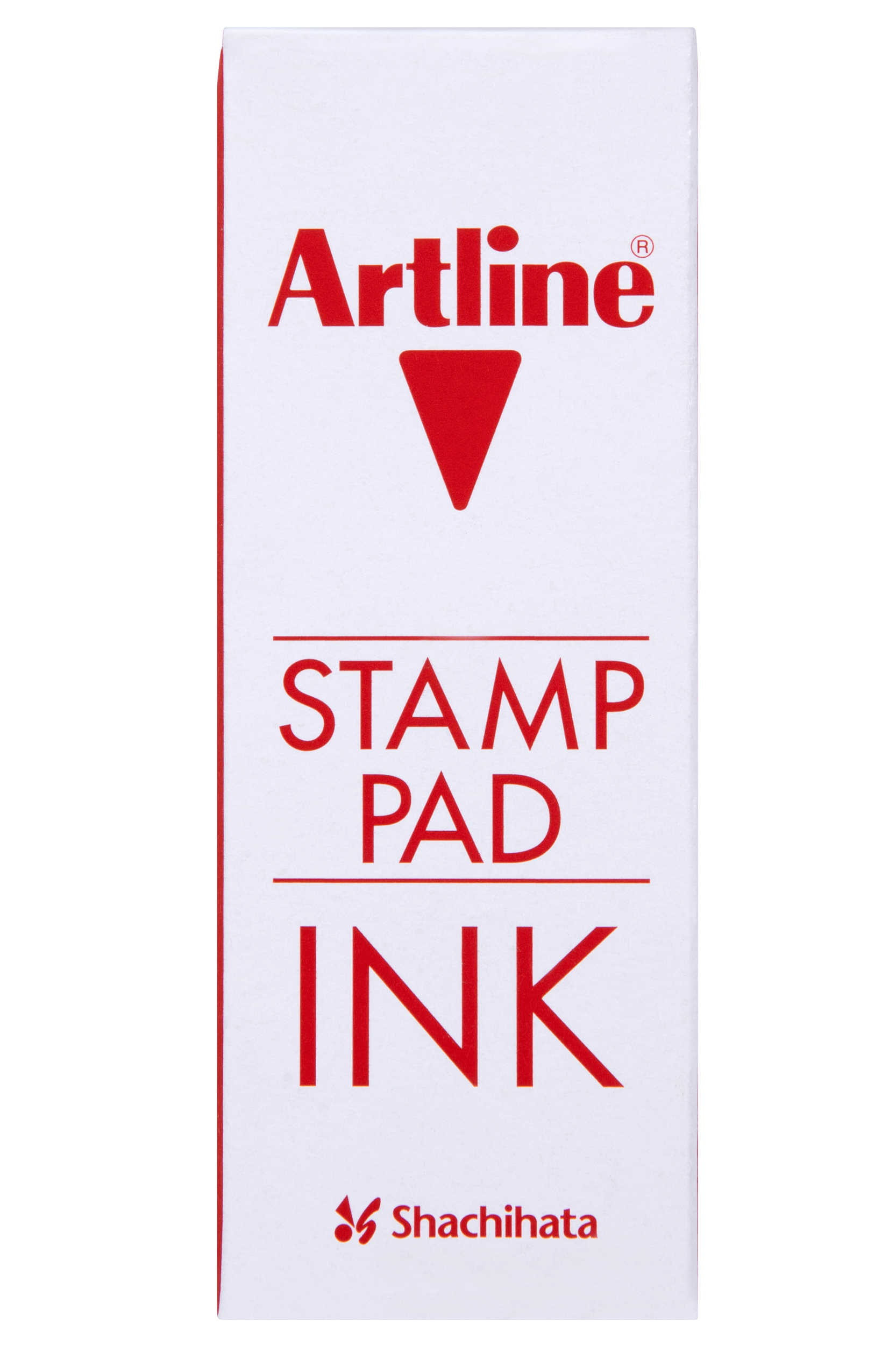 Artline Red Stamp Pad Ink, 50cc - Premium Quality for Office, Crafting & DIY Projects - Ideal for Document Stamping, Scrapbooking & Arts