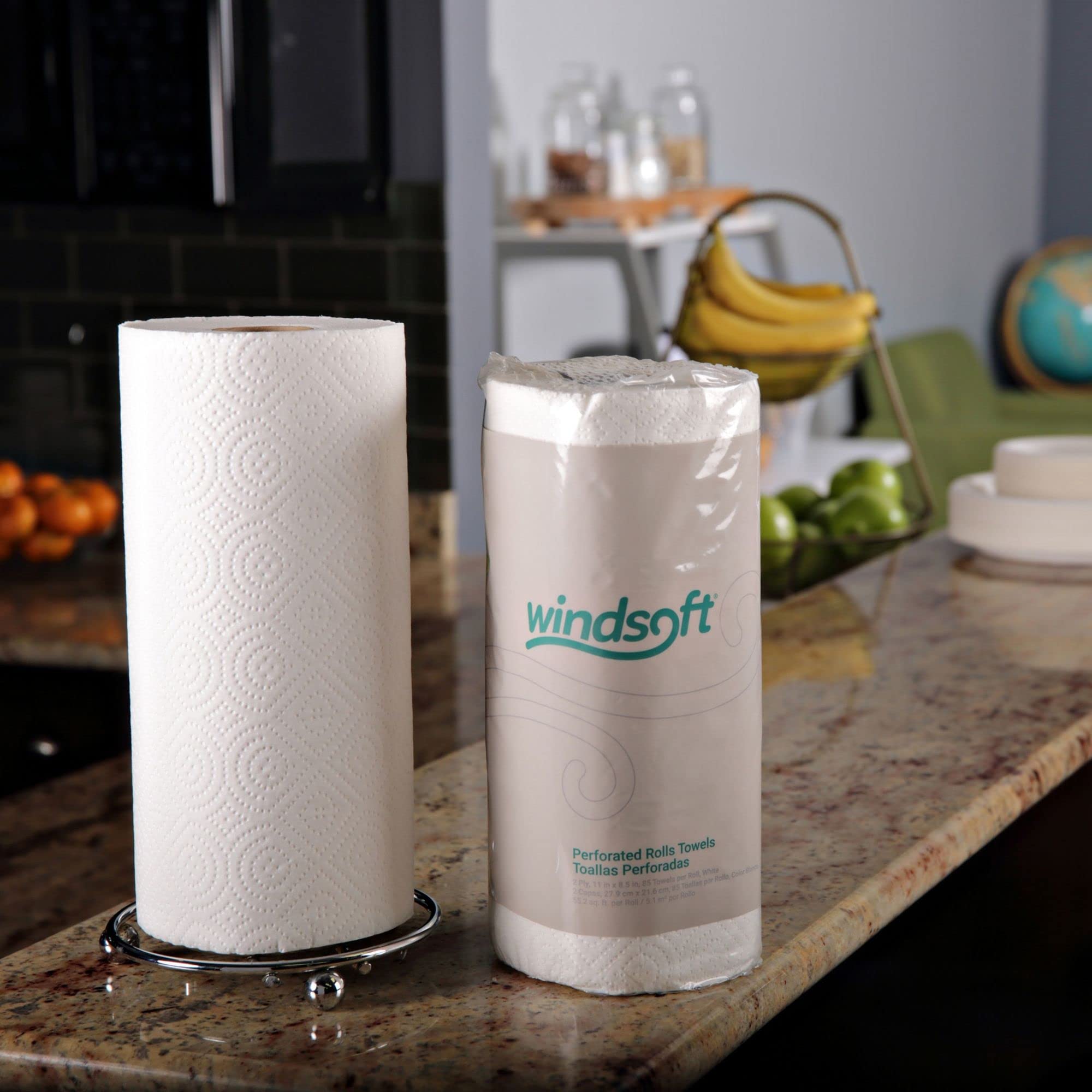 Windsoft Perforated Paper Towel Rolls - 11