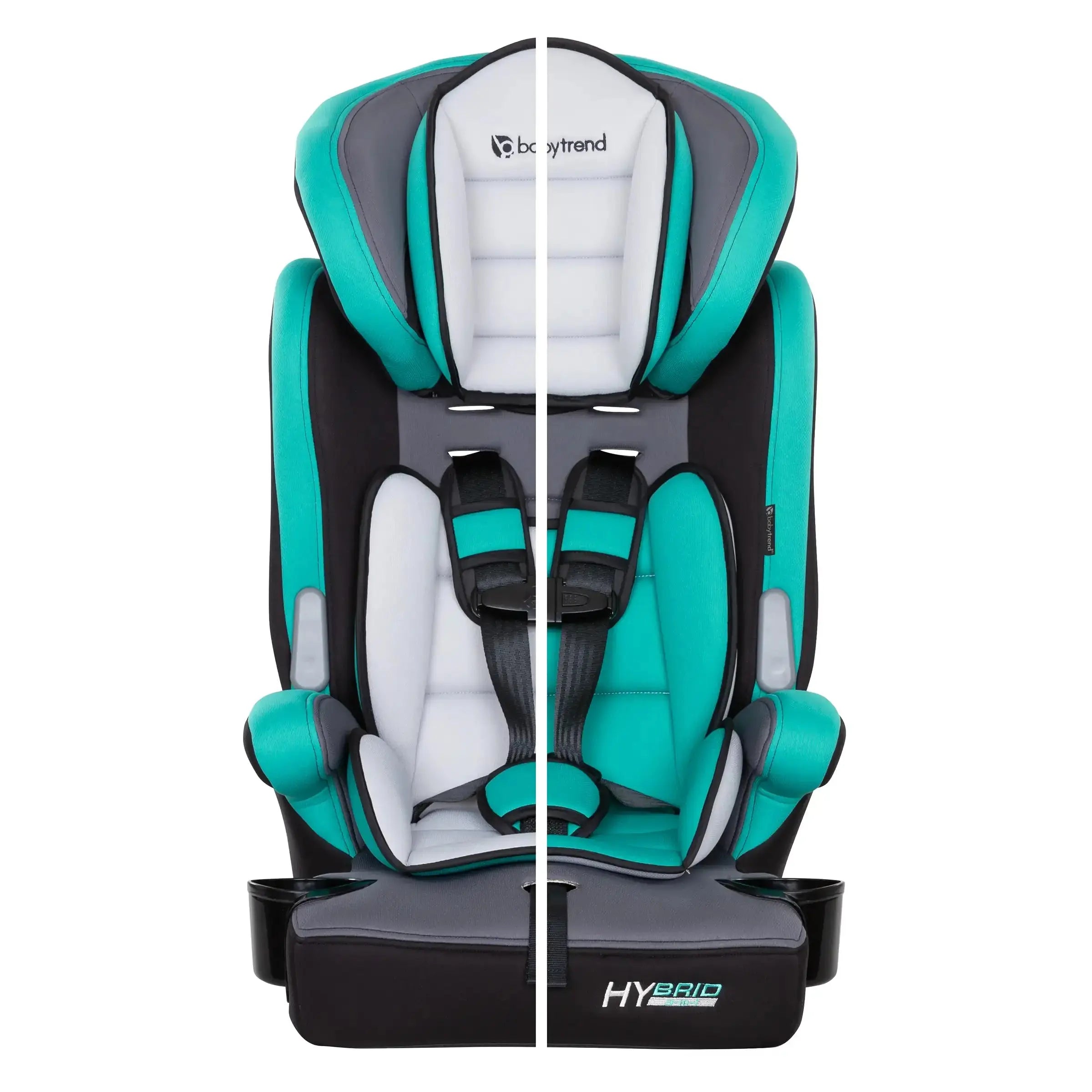 Hybrid™ 3-in-1 Convertible Car Seat - Safe & Comfortable Booster for Toddlers to Big Kids - Perfect for Travel, School & Family Road Trips