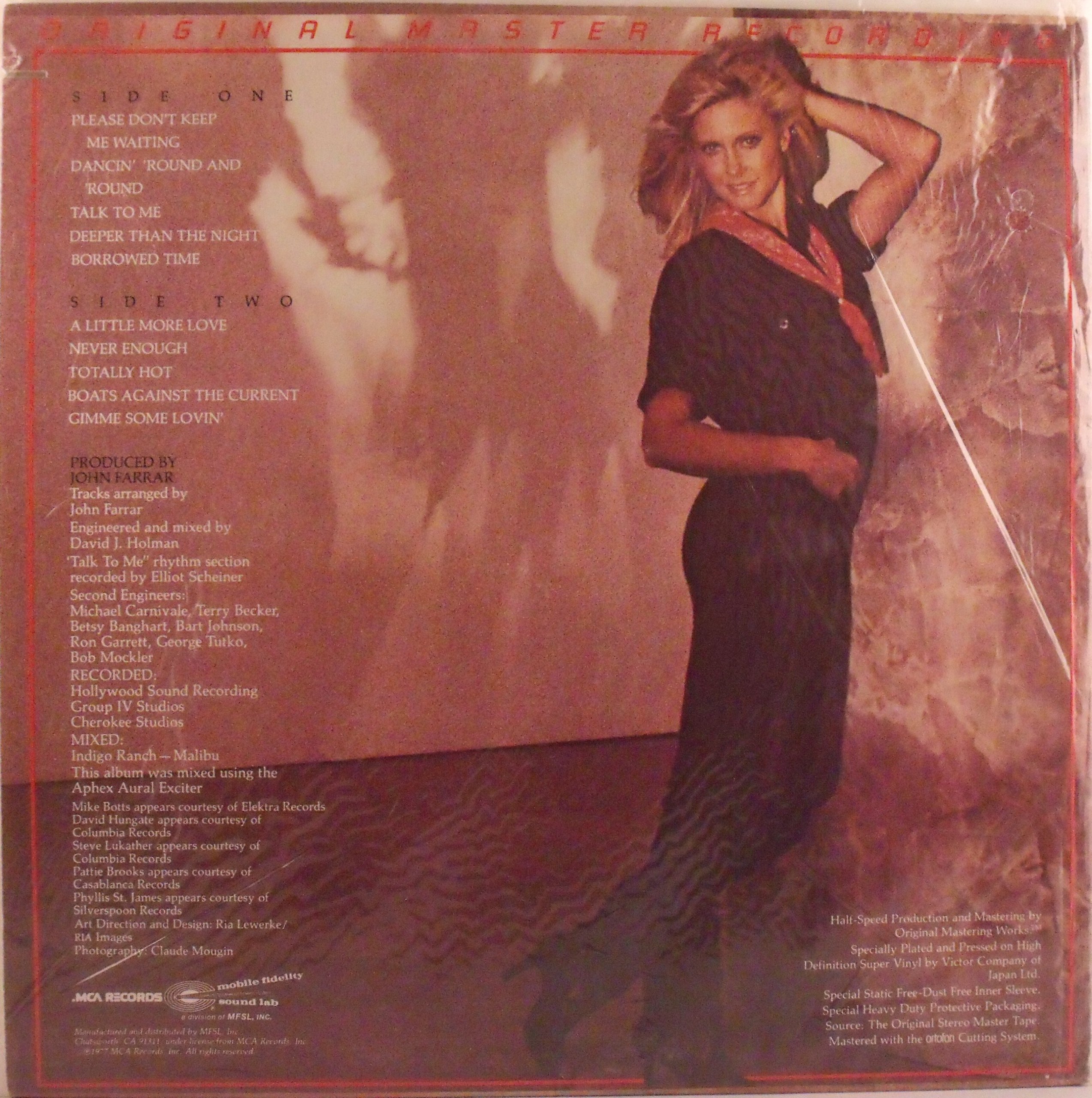 Totally Hot Half-Speed Original Master Recording Vinyl LP - Mobile Fidelity Sound Lab (MFSL) Audiophile Edition | Perfect for Music Collectors & Hi-Fi Enthusiasts