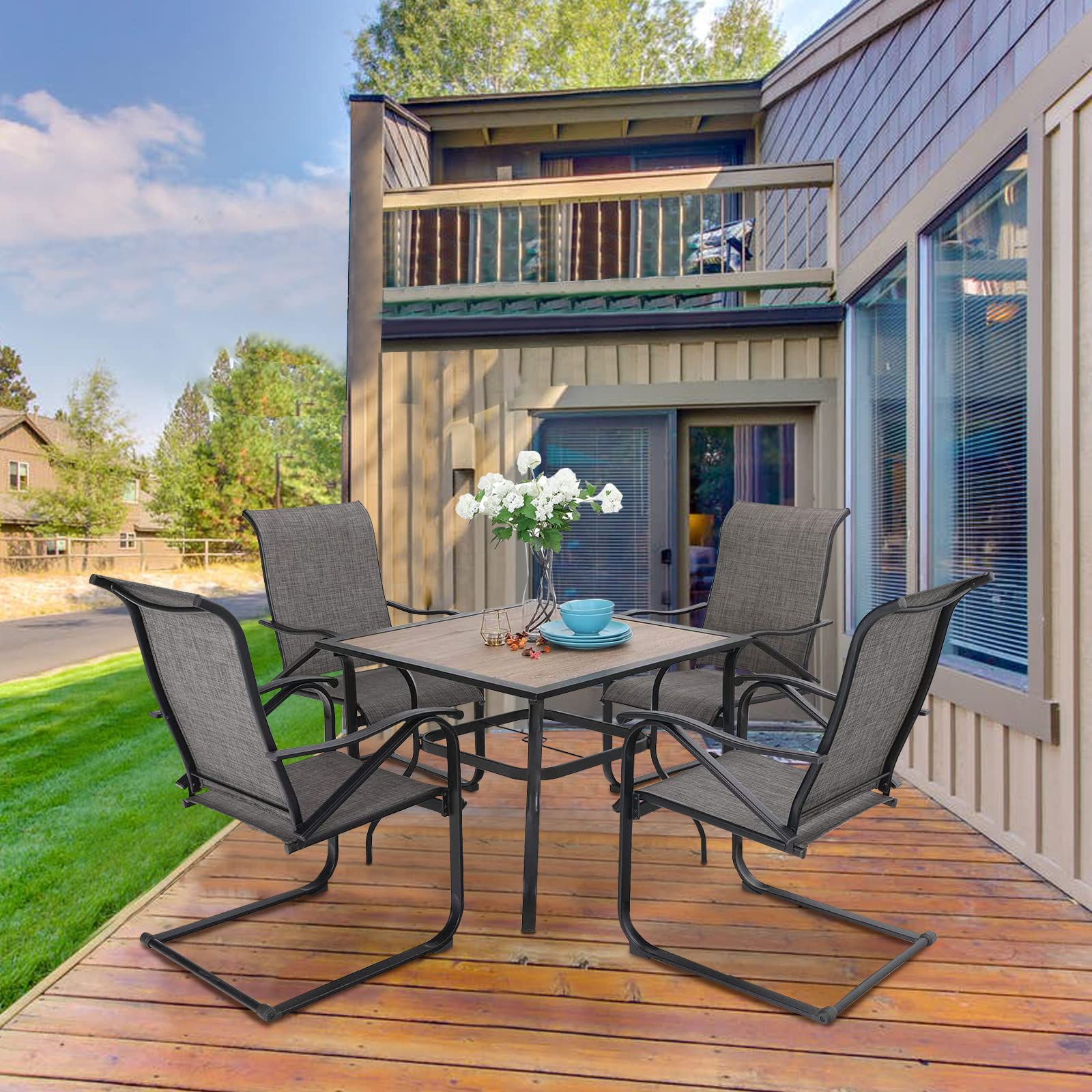 Sophia & William 5-Piece Outdoor Patio Dining Set - 37