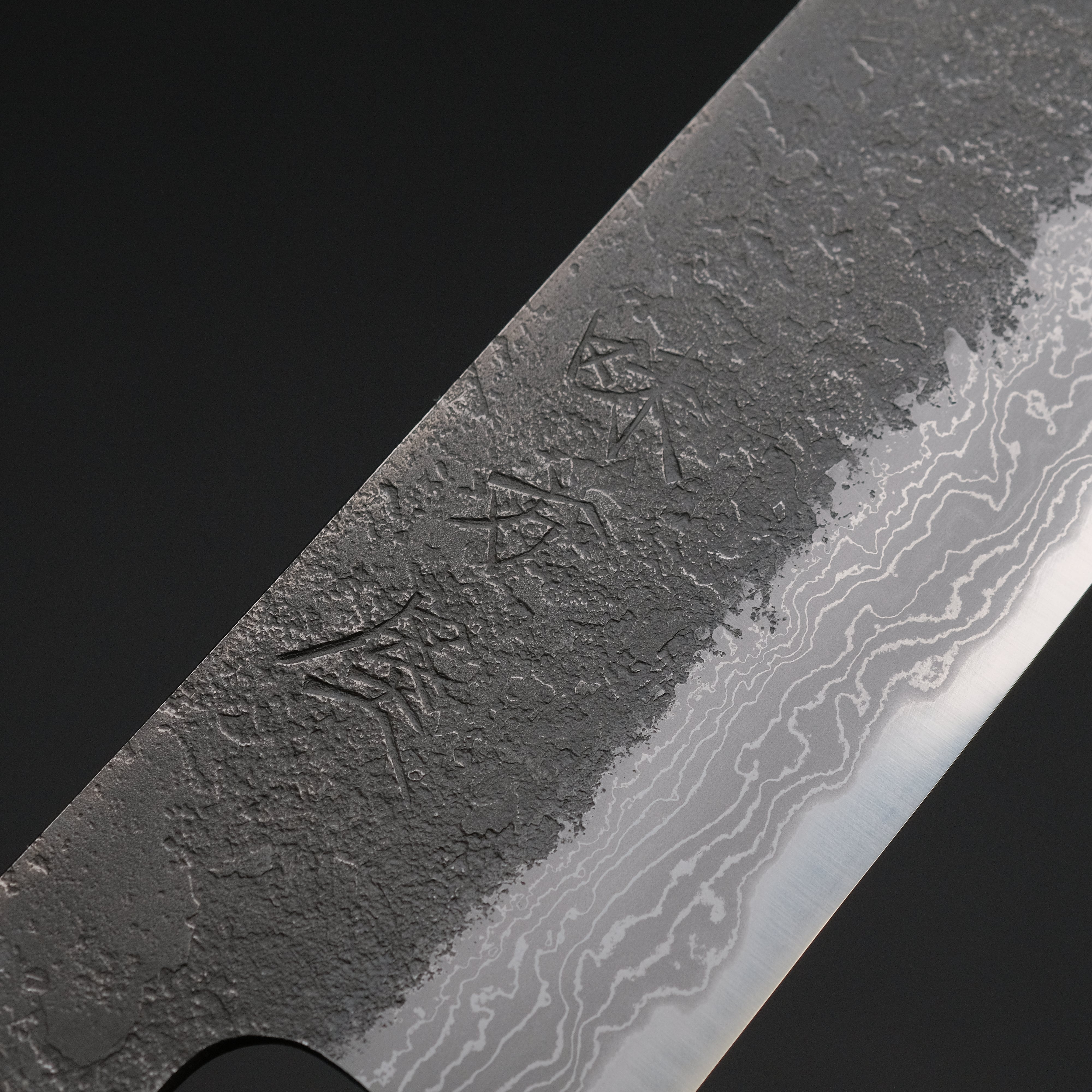 Premium Ajikataya White #2 Nashiji Damascus Petty Knife 150mm with Rosewood & TQP Handle - Perfect for Slicing, Garnishing & Precision Kitchen Tasks (#59)