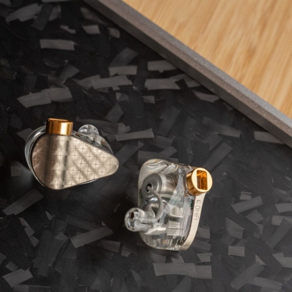 DD ddHiFi x Moondrop Surface 4BA + 1DD Hybrid Drivers HiFi In-Ear Earphones - Premium Sound for Audiophiles, Music Lovers & Studio Monitoring