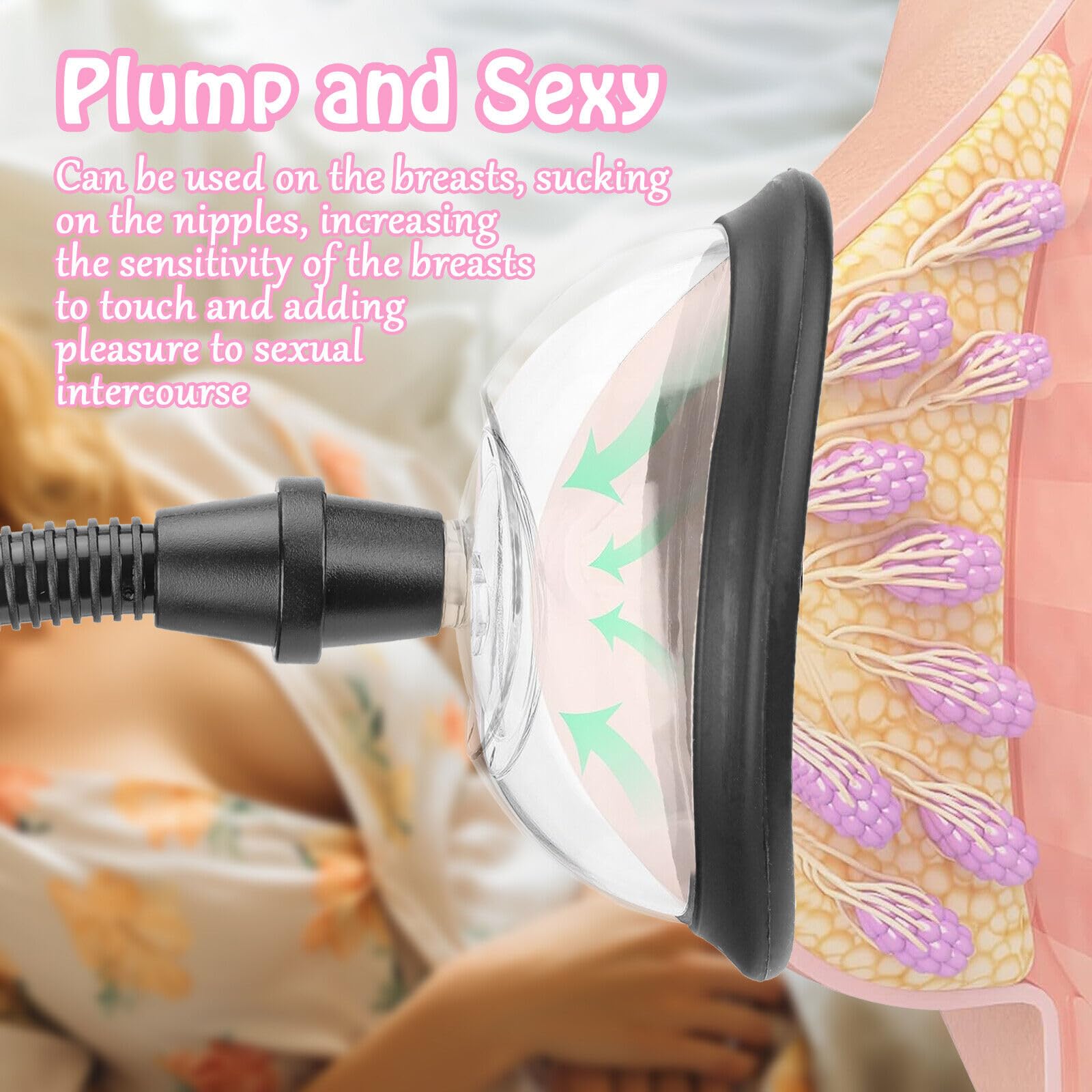 Premium Manual Clitoral Pump for Women - Intense Stimulation & Enhanced Pleasure | Vaginal & Clit Stimulator Sex Toy | Perfect for Solo Play, Couples Intimacy & Sensual Exploration