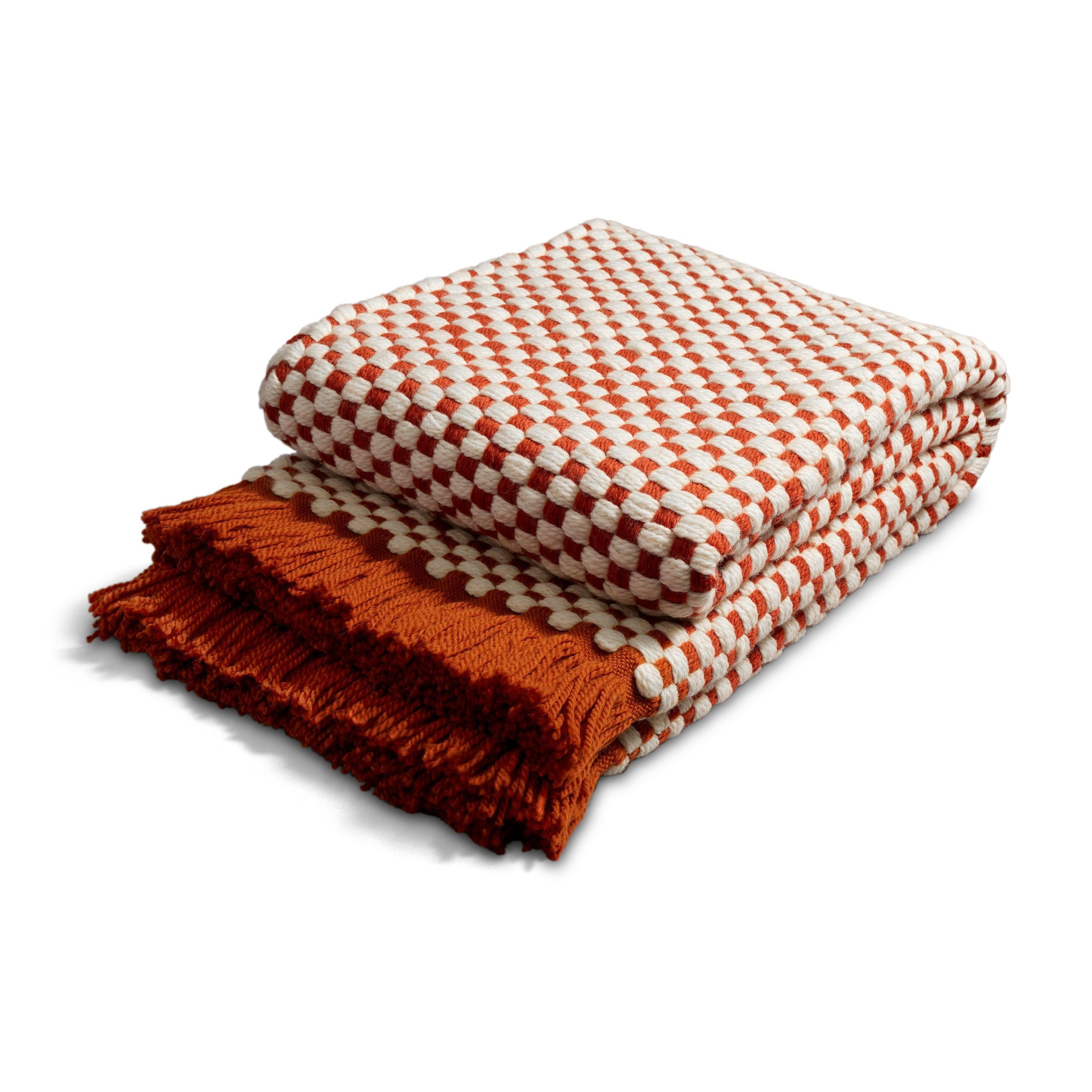 Exclusive Damier Throw Blanket - Soft & Luxurious Plaid Design for Cozy Home Decor, Perfect for Sofa, Bed, or Gift Giving