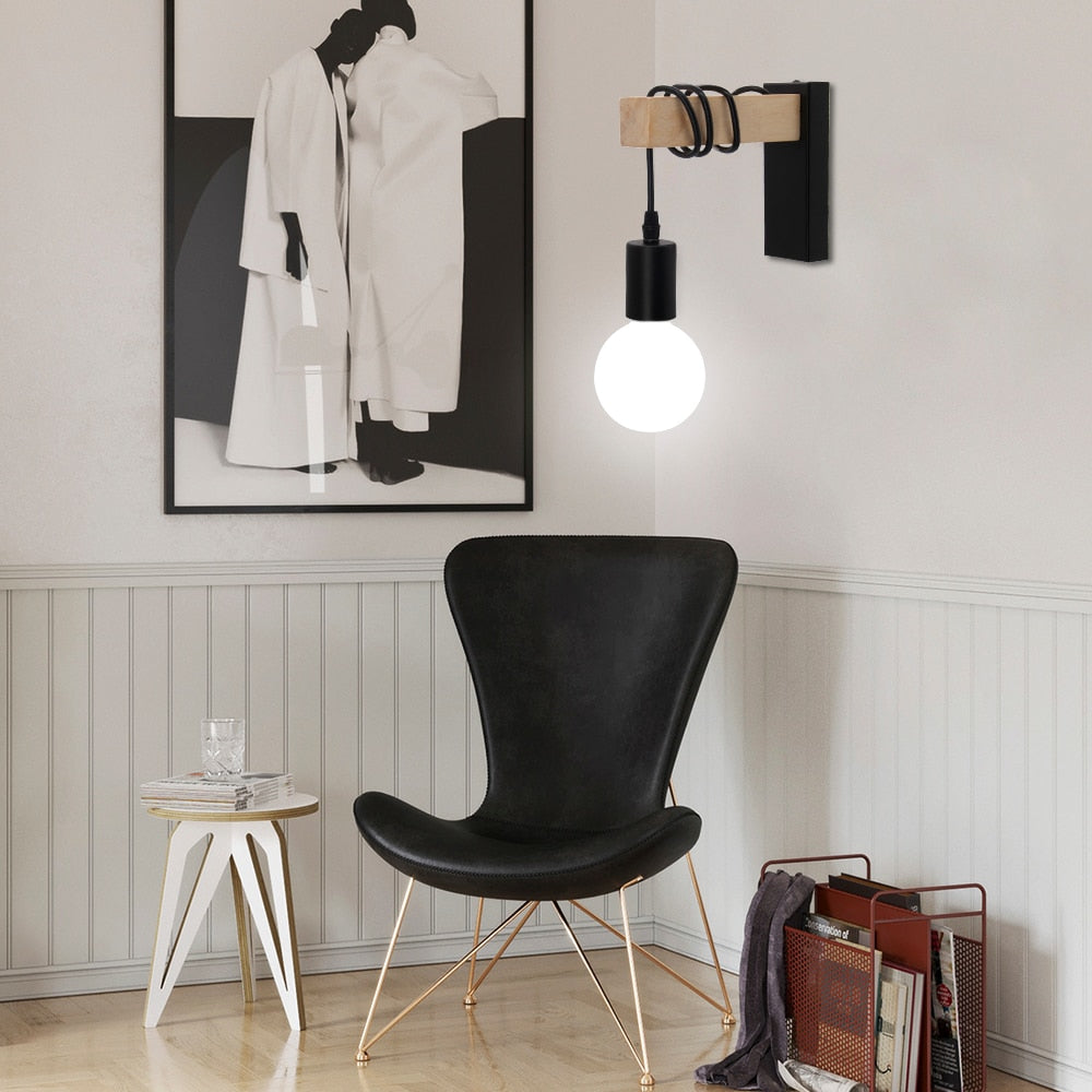 Big Bob Hanging Bulb Lamp - Vintage Edison LED Pendant Light for Kitchen Island, Dining Room & Bedroom Decor