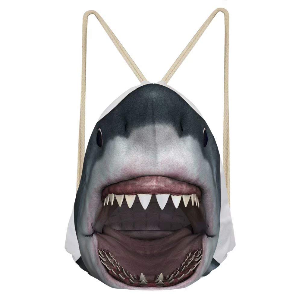 3D Shark Backpack for Boys - School & Travel Bag for Zoo Outings