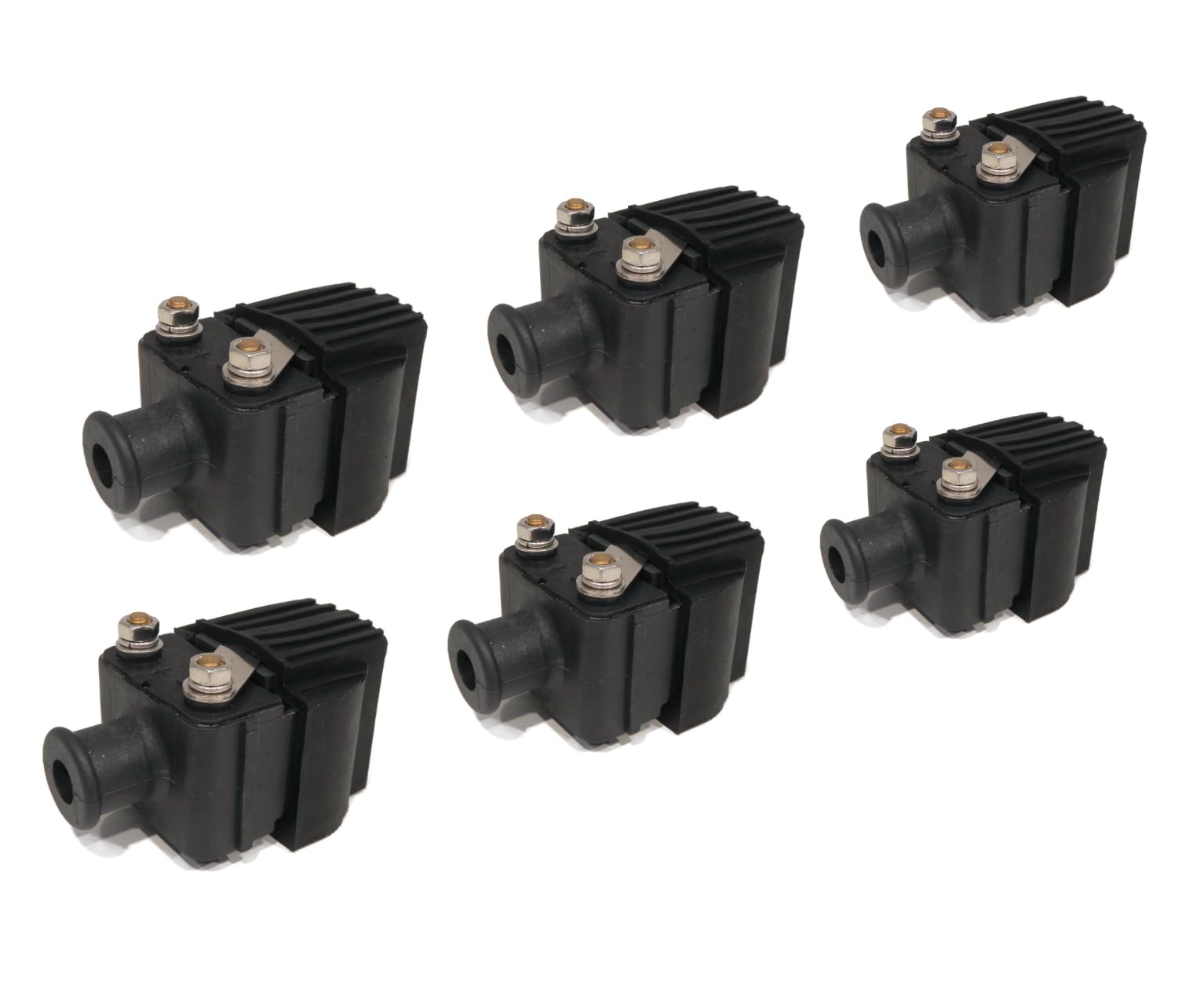 Premium Marine Ignition Coil (6-Pack) - Compatible with CDI Electronics 184-0001 & 1840001 - High Performance Replacement Part for Boat Engines - Perfect for Marine Repair, Maintenance & Watercraft Upgrades