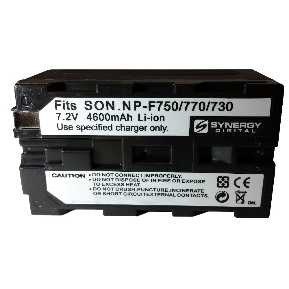 Synergy 4400mAh Li-ion Replacement Battery for Grundig LC-280 Digital Camera - 7.4V High Capacity Camera Battery Compatible with ATOMOS | Perfect for Travel Photography, Vlogging & Outdoor Shooting