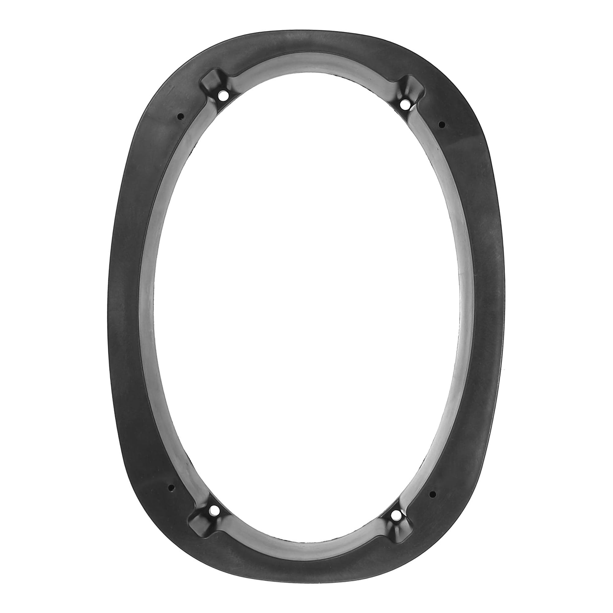 2Pcs Universal 6x9 Speaker Spacer Mounting Rings - 46mm Thick Black Plastic Adapters for Car Audio System Installation - Perfect for DIY Car Stereo Upgrades & Speaker Replacement Projects