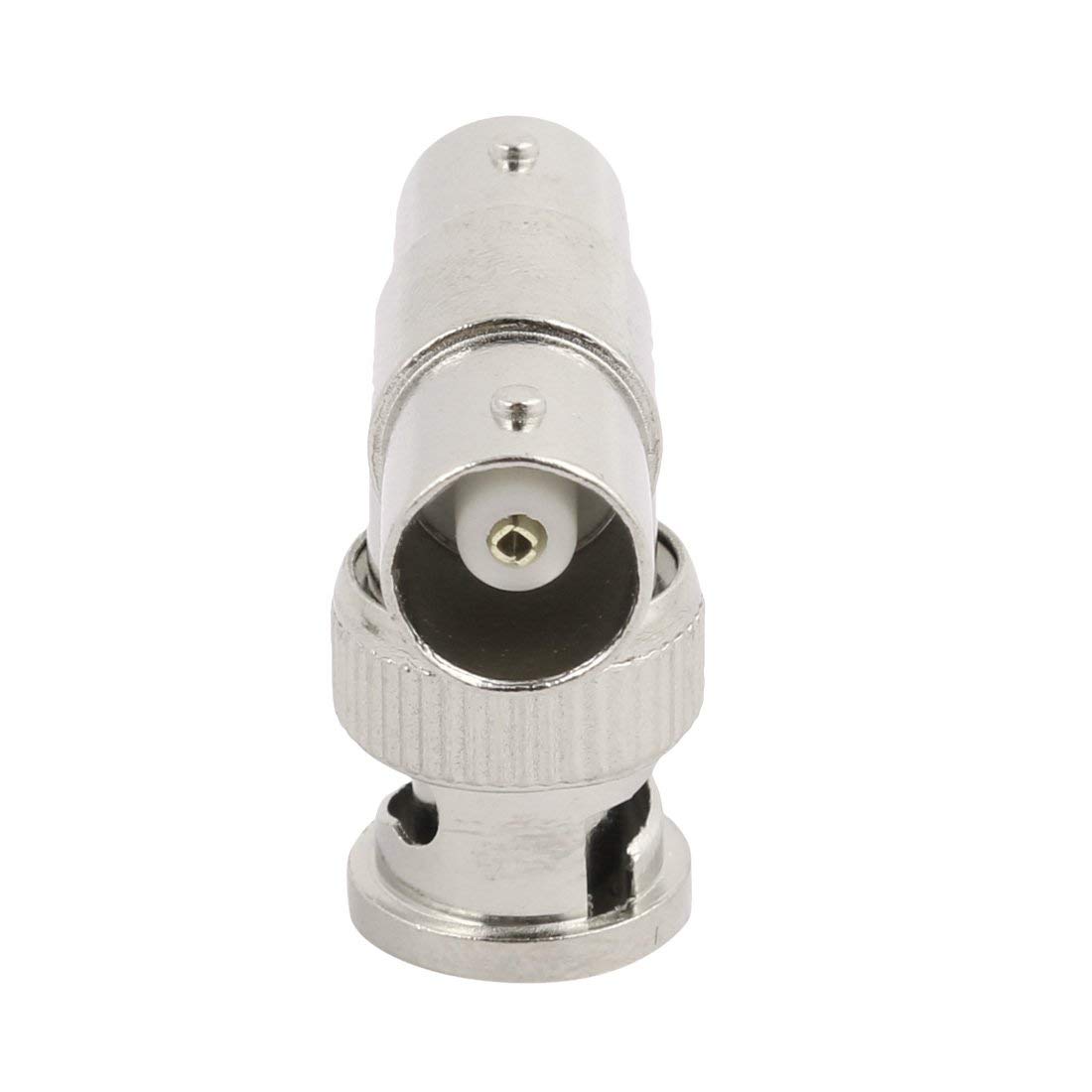 MaK WOrLD® BNC Male to 2 BNC Female T-Connector Splitter Adapter for CCTV, Video Surveillance & RF Signal Distribution