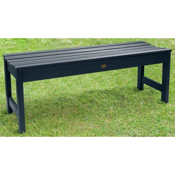 Lehigh Backless Synthetic Wood Picnic Bench - Durable Outdoor Dining Table for Patio, Garden & Park - Perfect for BBQs, Camping & Family Gatherings