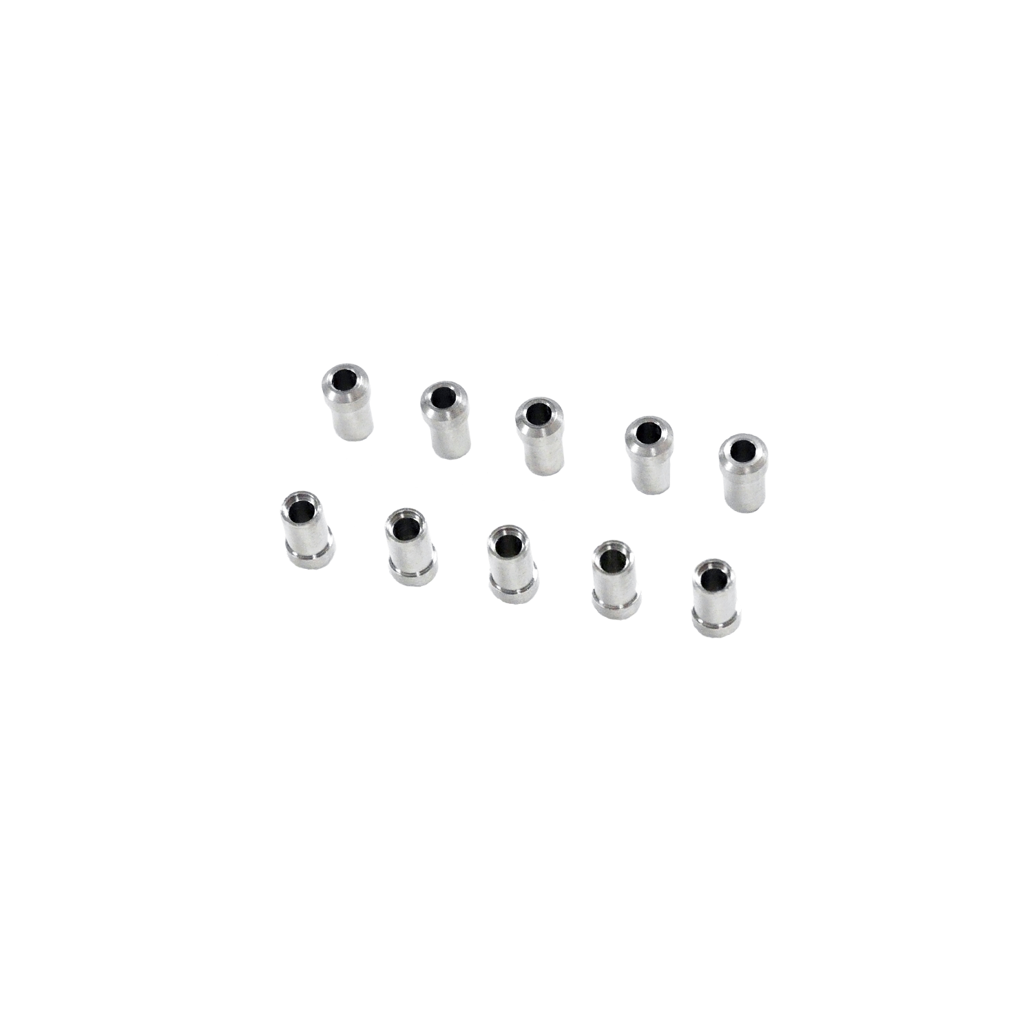 1/16 Inch Ferrules - Pack of 10 - Brass Cable Ferrules for Electrical Wiring & DIY Projects