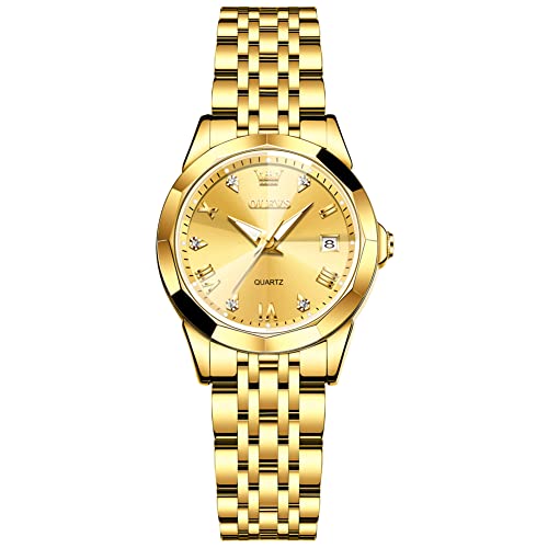 Gold Tone Gold Dial