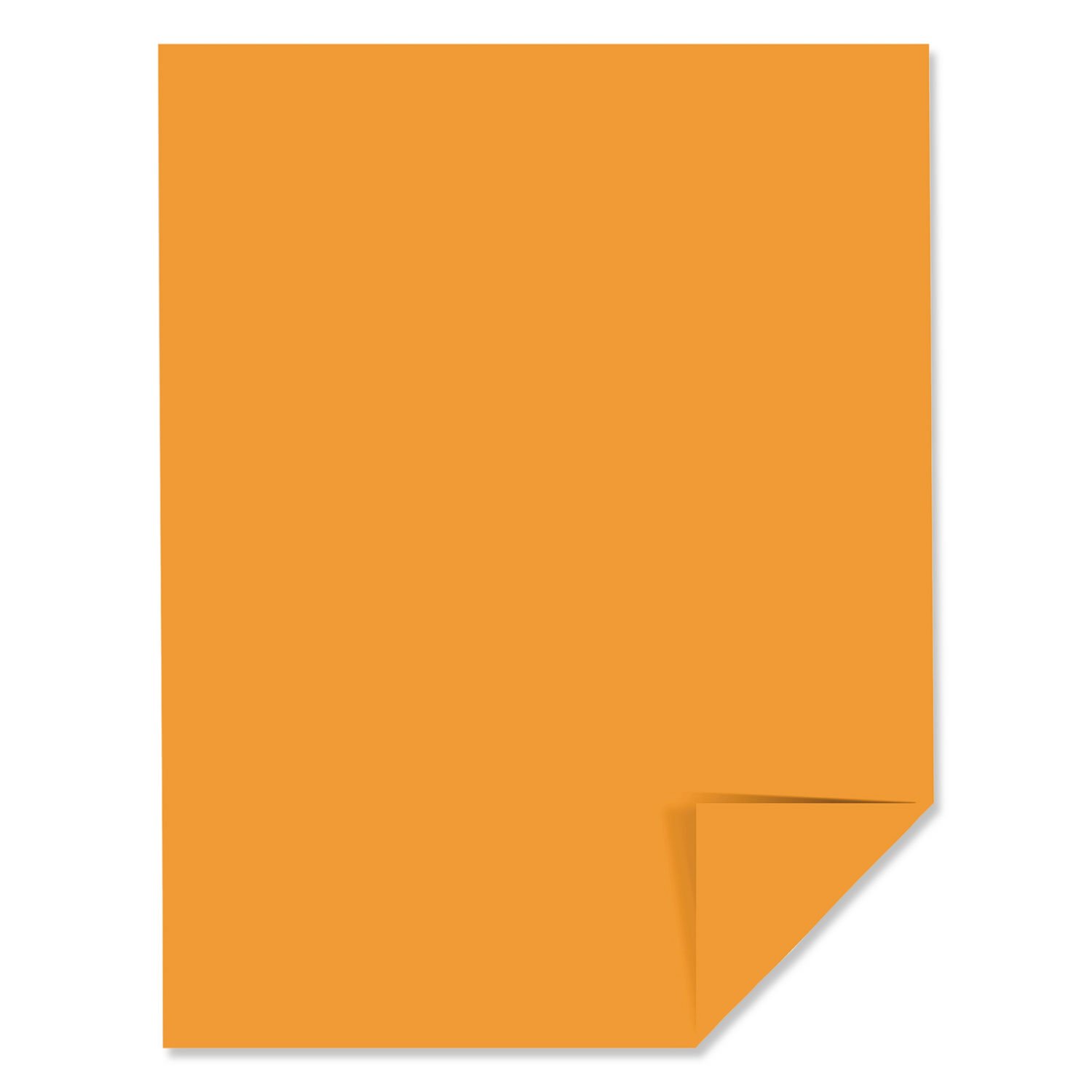 Neenah Paper 22651 24lb Cosmic Orange Cardstock, 8.5