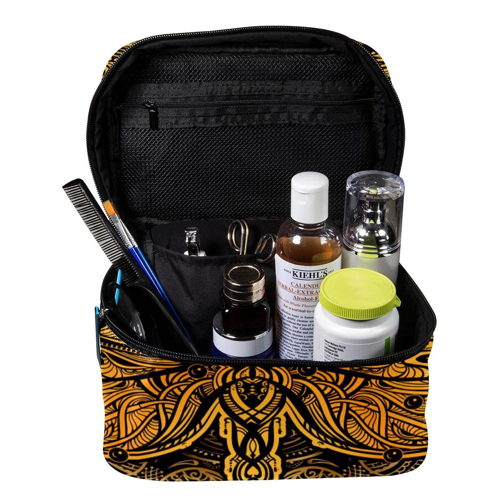 Vintage Dragonfly Cosmetic Bag - Large Travel Makeup Organizer for Women | Perfect for Toiletries & Travel Essentials