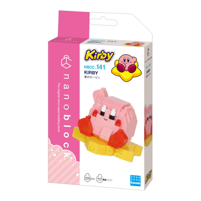 Nanoblock Kirby Building Block Set NBCC 141 - Fun DIY Model Kit for Kids & Adults, Perfect for Home Decor, Gifts & Collectibles