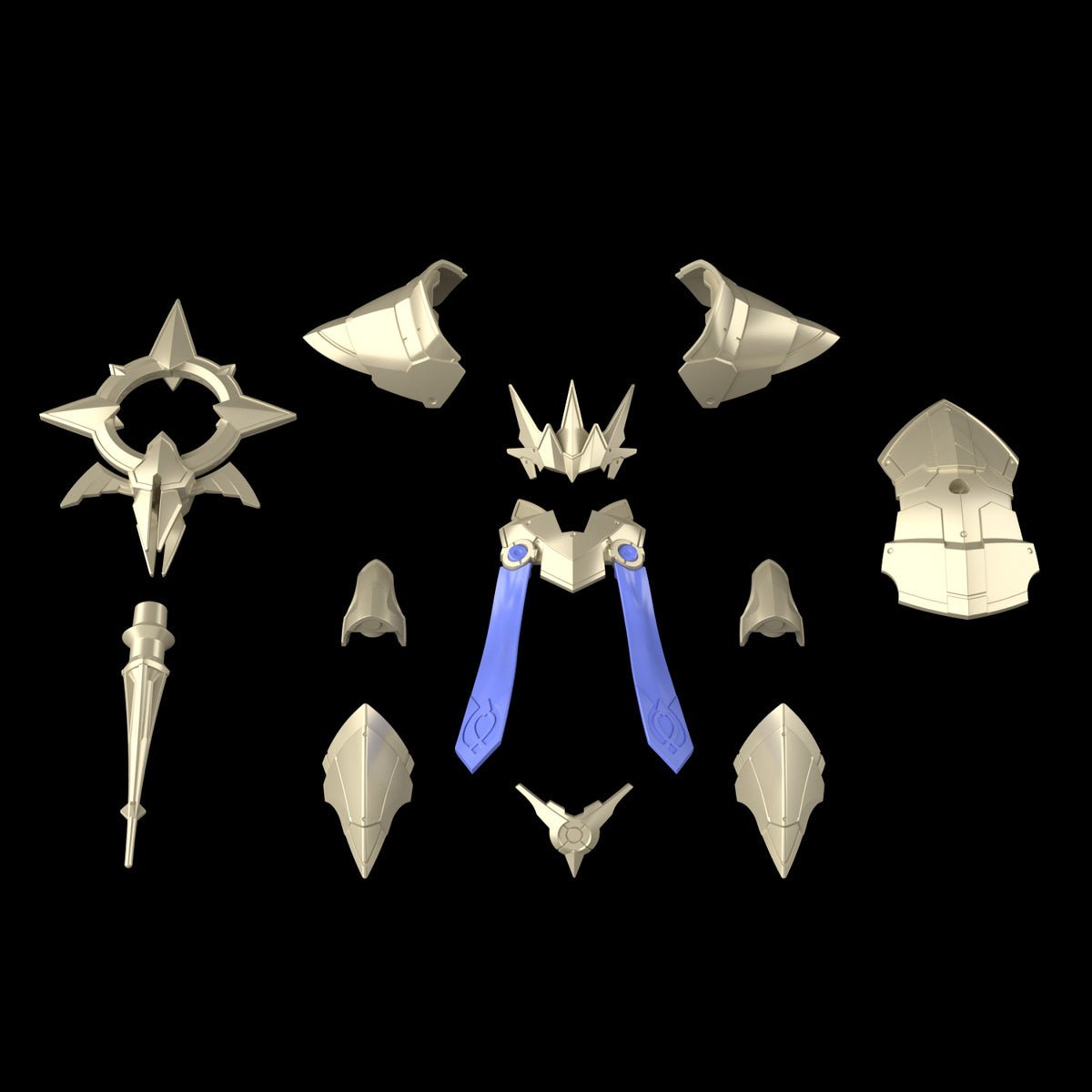 Bandai 30 Minutes Fantasy 30MF A09 1/144 Scale Class Up Armor (Liber Bishop) Model Kit - Perfect for Gundam Builders & Anime Collectors