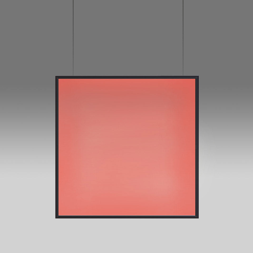 DISCOVERY SPACE SQUARE RGBW LED Panel Light - Smart Color Changing Mood Lighting for Home, Office & Gaming Room - Create Ambient Atmosphere for Parties, Relaxation & Entertainment