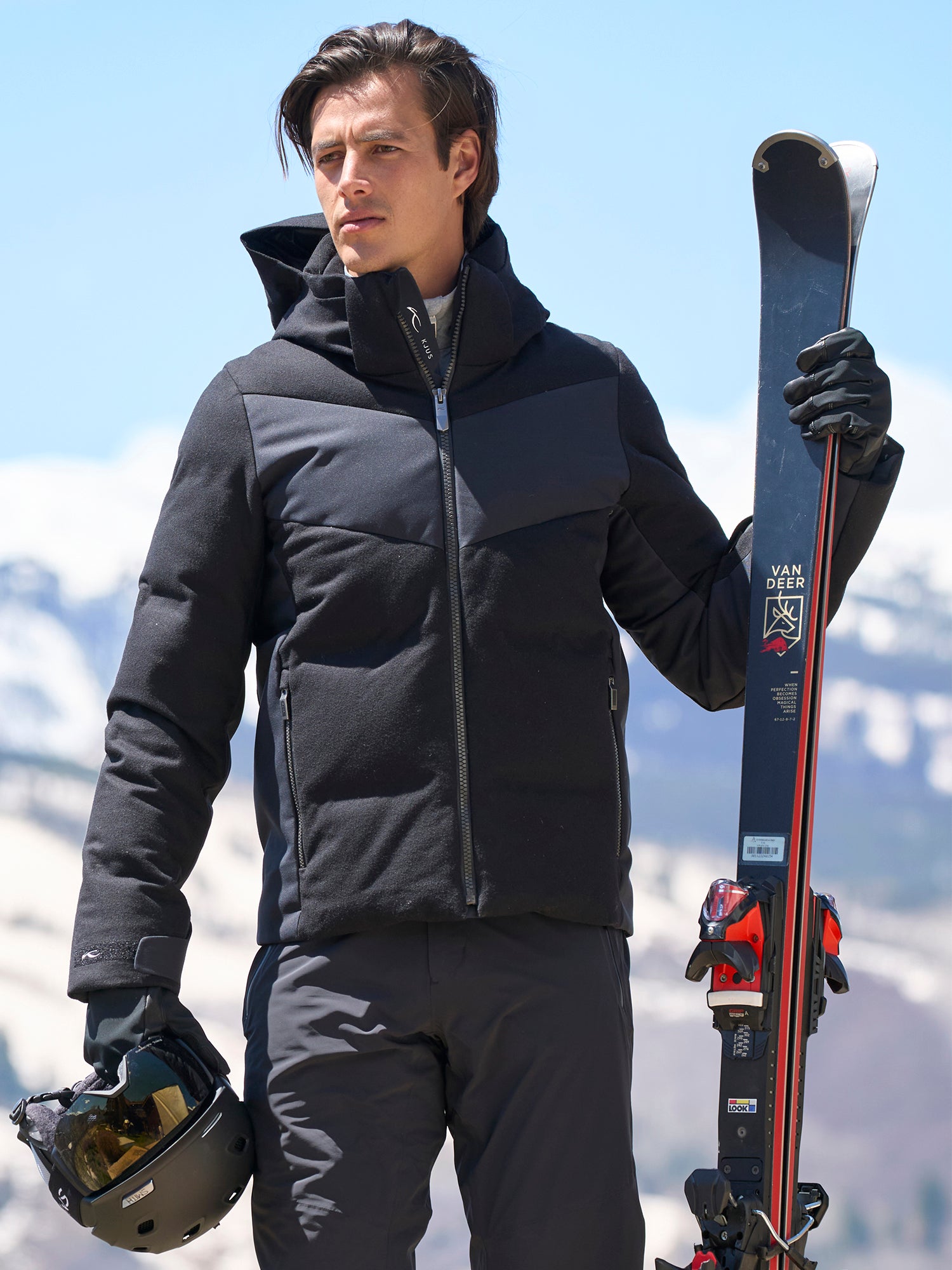Artic Luxe Down Ski Jacket - Waterproof Winter Jacket for Men & Women - Warm Insulated Snow Coat for Skiing, Snowboarding & Outdoor Adventures