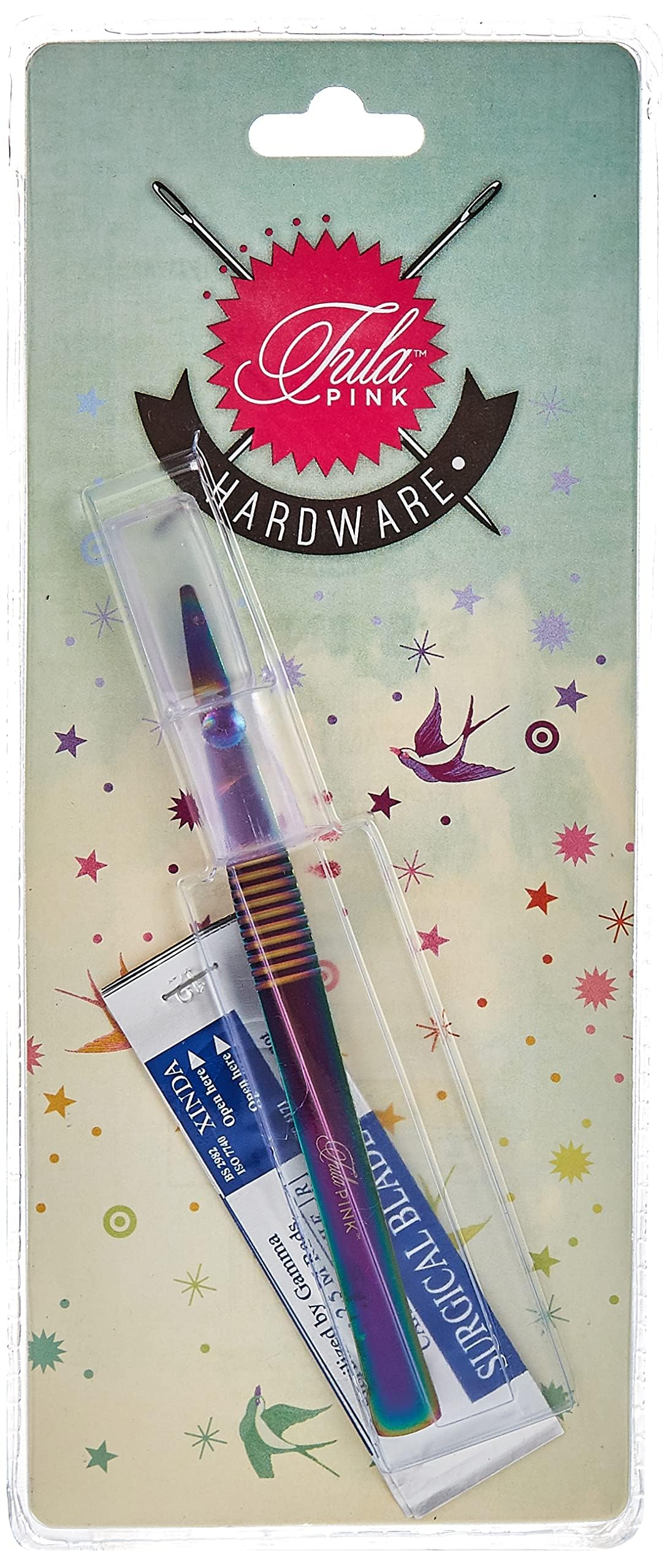 Tula Pink 5.5 Inch Surgical Seam Ripper - Premium Seam Remover for Quilting, Sewing & Fabric Crafts - Perfect for DIY Projects, Dressmaking & Tailoring
