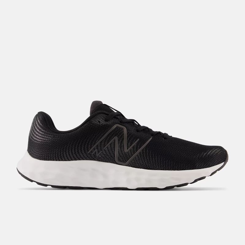New Balance Men's ME420 V3 Black Running Shoes - Lightweight Comfort for Jogging, Gym & Everyday Wear