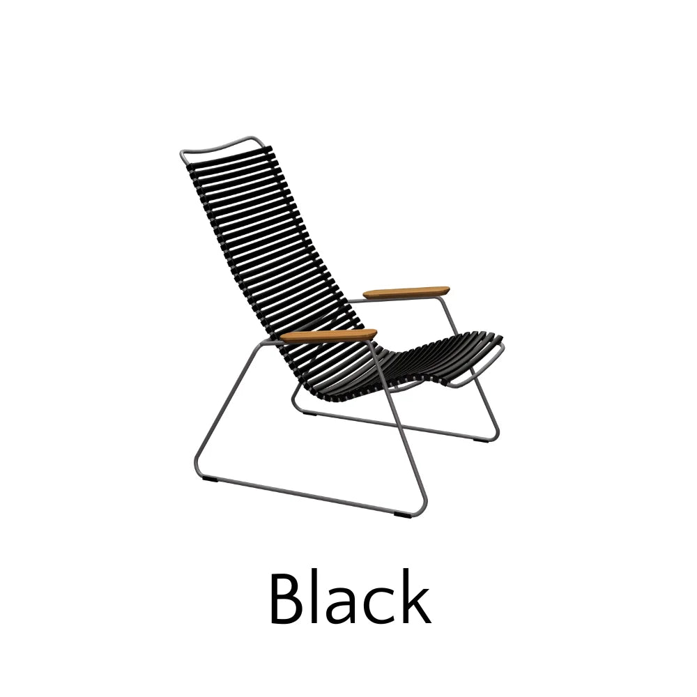 CLICK Outdoor Lounge Chair - Patio Furniture for Backyard, Poolside & Garden Relaxation - Comfortable & Durable Weather-Resistant Sunbathing Chair for Adults