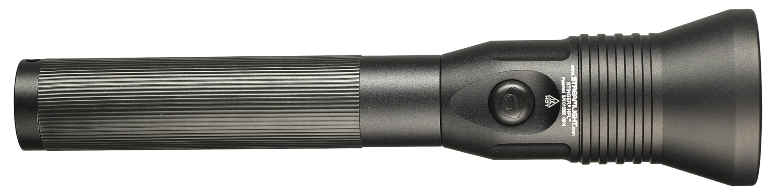 Streamlight 75783 Stinger HPL 800-Lumen Rechargeable LED Flashlight with 120V AC Piggyback Charger - High Power Tactical Flashlight for Law Enforcement, Security, Outdoor Camping & Emergency Use