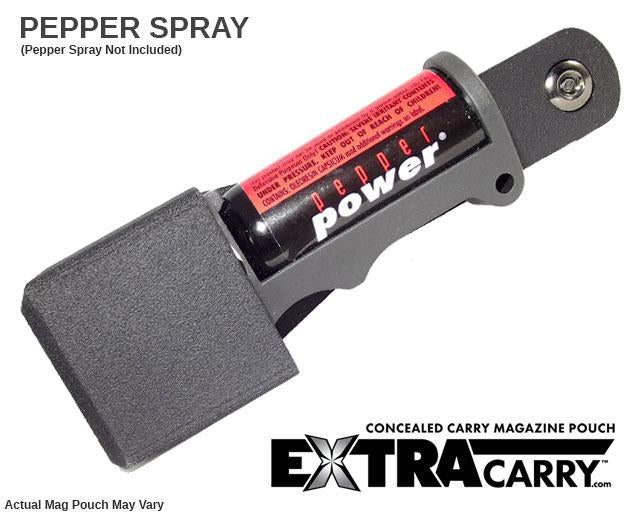 UDAP Pepper Spray Holder ExtraCarry™ - Compact & Secure Less Lethal Protection for Self Defense | Perfect for Running, Hiking & Outdoor Safety