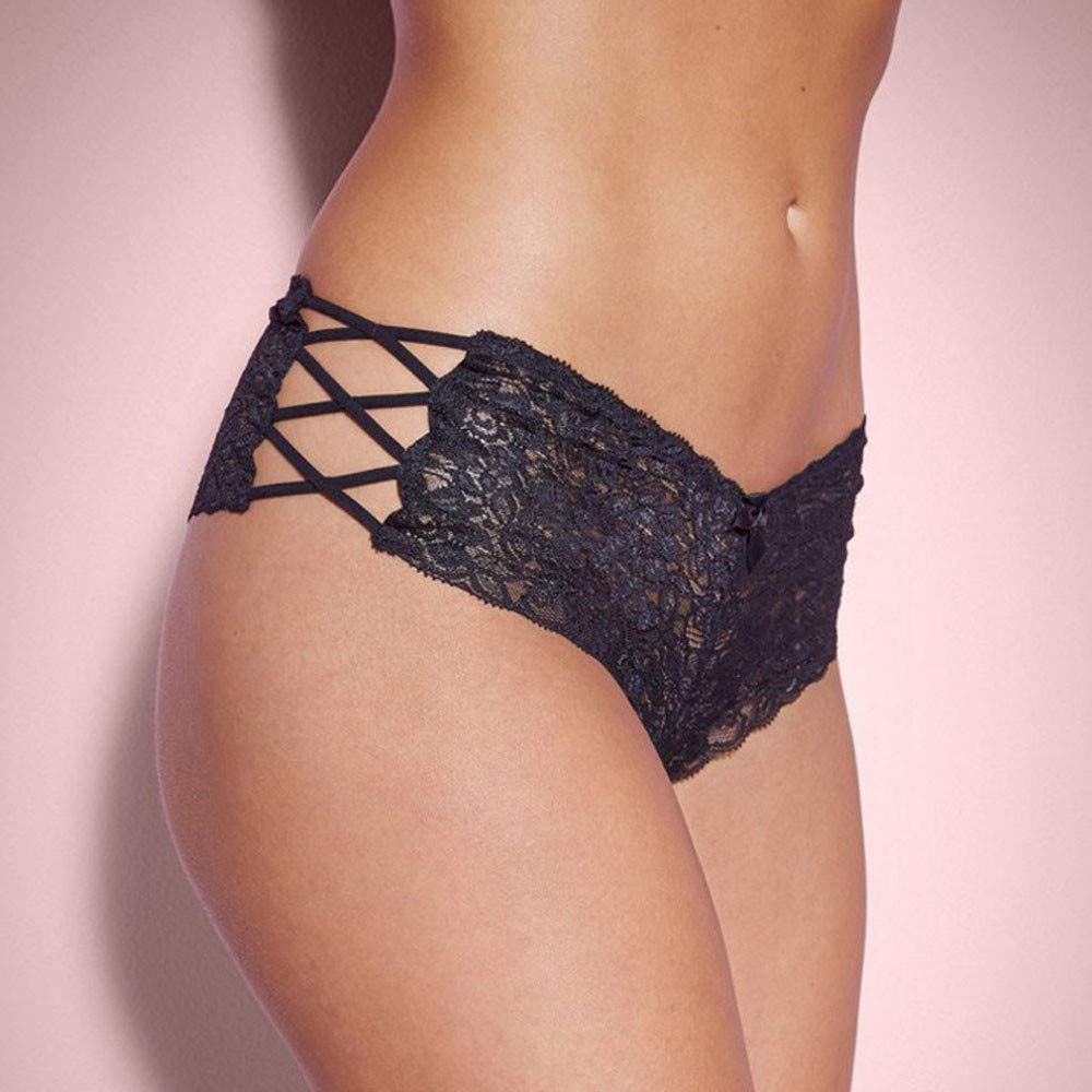 Sexy Lace Women's Briefs - Plus Size Hollow Out Panties & Lingerie for Valentine's Day, Christmas Gifts - Perfect for Romantic Nights & Special Occasions
