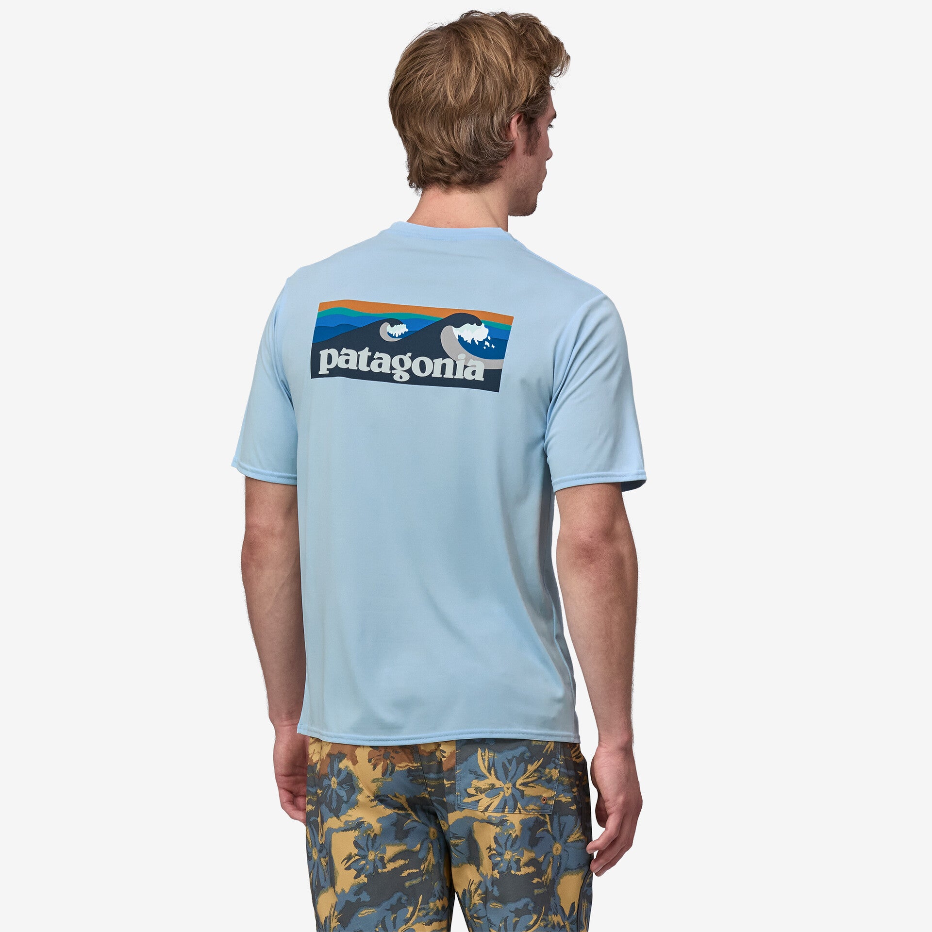 Men's Capilene® Cool Daily Graphic T-Shirt - Breathable & Quick-Dry Activewear for Hiking, Running & Outdoor Adventures | Style 45355