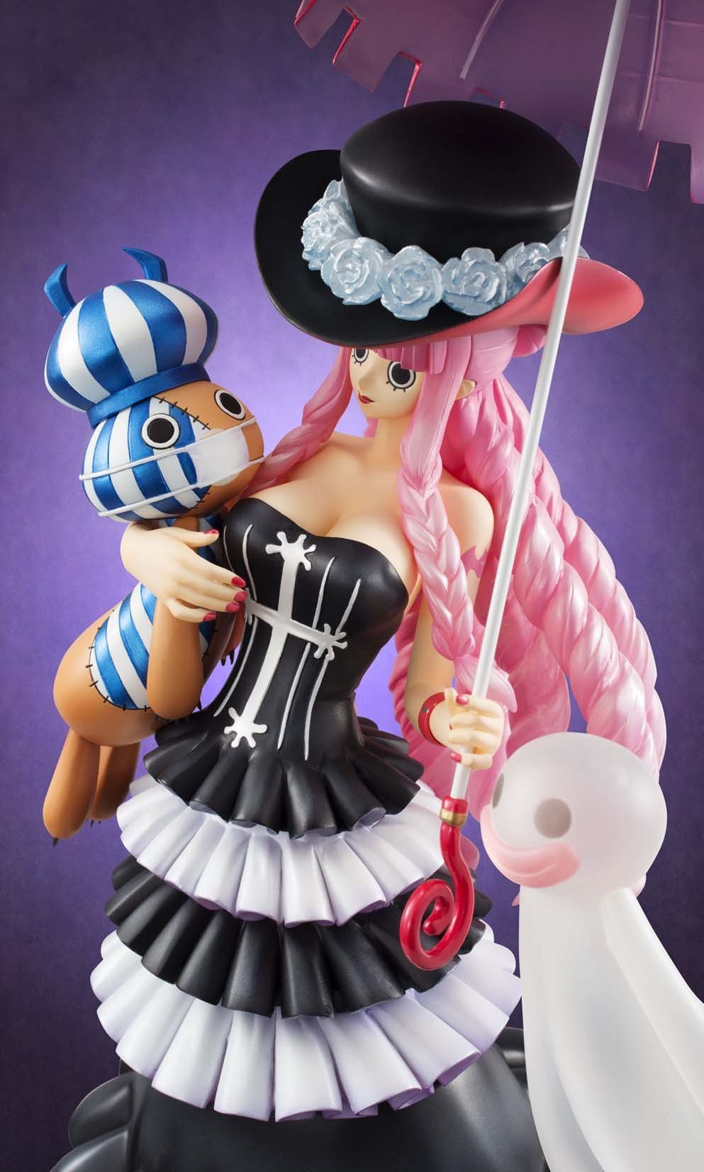 Megahouse One Piece P.O.P Perona Excellent Model PVC Figure - Anime Collectible for Display & Decoration | Perfect for Fans, Home Decor, and Gift Giving