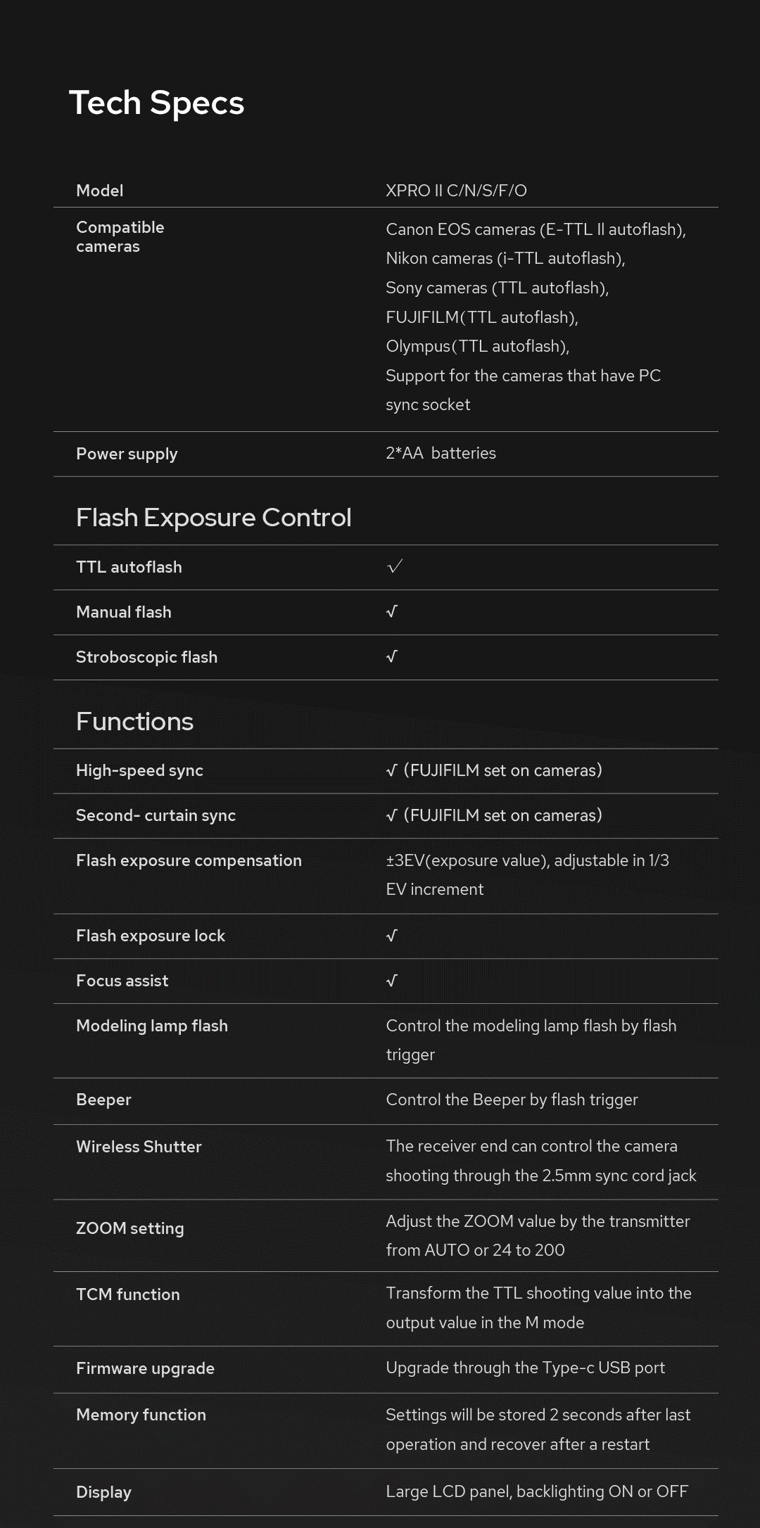 Godox XProII Wireless Flash Trigger for Canon Cameras - Perfect for Studio Photography, Outdoor Shoots & Event Coverage