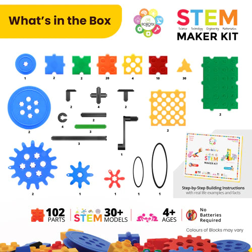 STEM Maker Kit for Kids - DIY Science & Engineering Projects - Perfect for Classroom, Homeschool & Creative Learning Activities