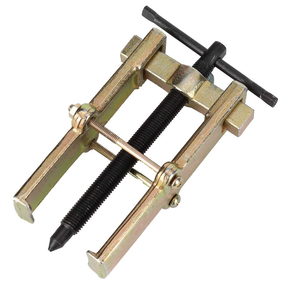 Fydun 2 Jaw Gear Puller 100mm - Heavy Duty Two Jaw Arm Bolt Gear Wheel Bearing Puller Removal Tool for Automotive Repair & Maintenance - Perfect for Car Performance Upgrades, Engine Repairs, and DIY Mechanics
