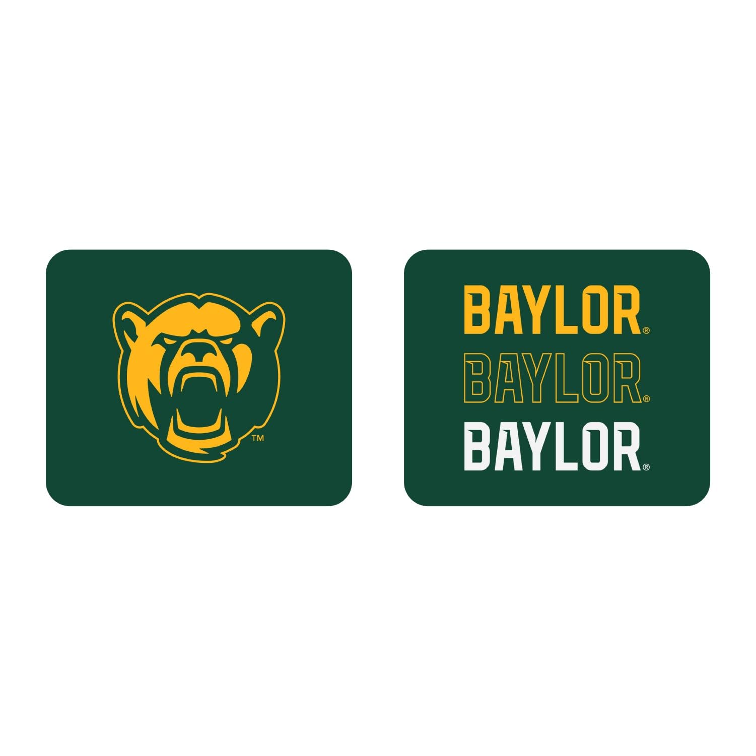 Baylor University Mouse Pad - Soft Fabric Gaming & Office Desk Mat for Computers, Laptops - Perfect for Work, Study & Gaming at Home or Office