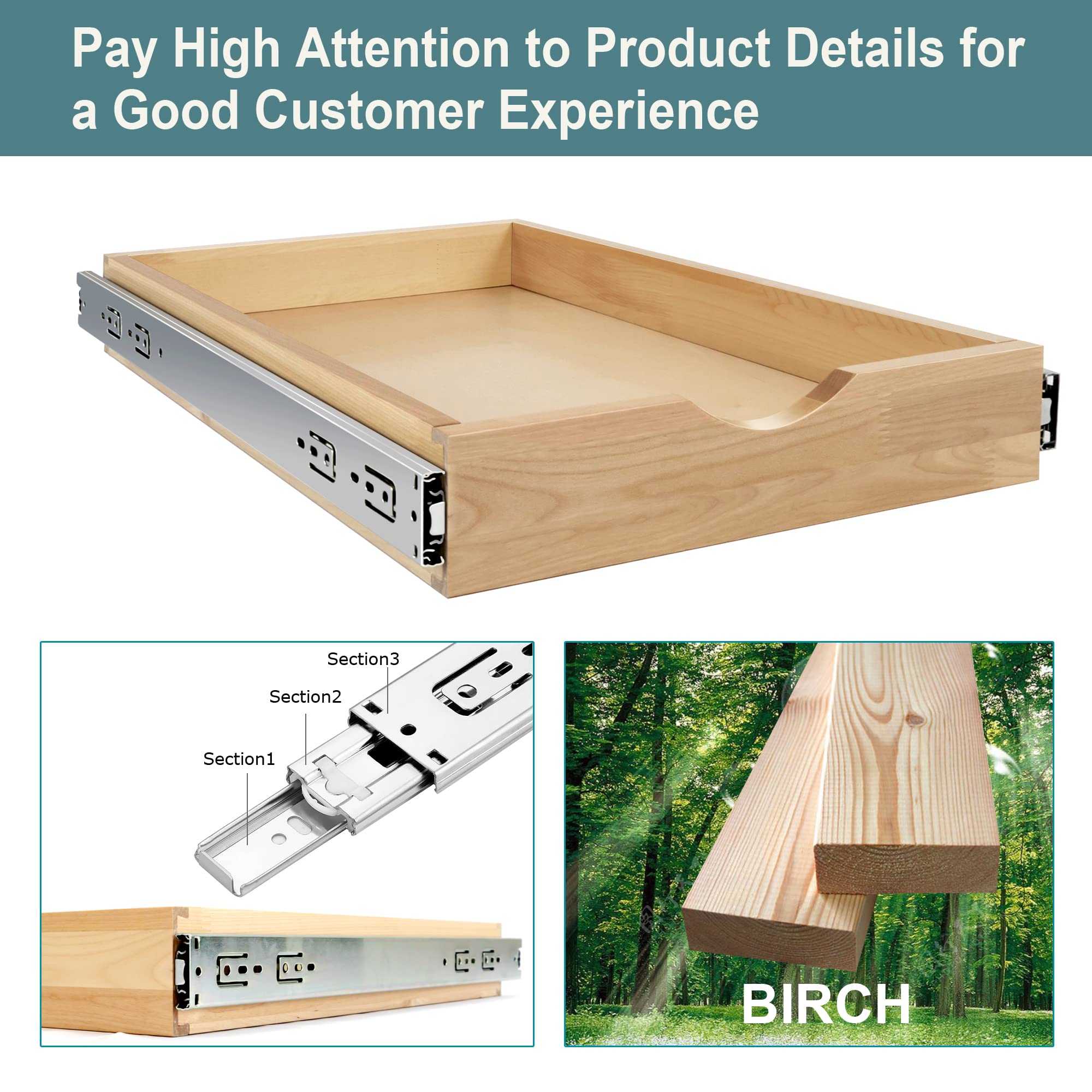 Pull Out Cabinet Shelf Organizer - 23