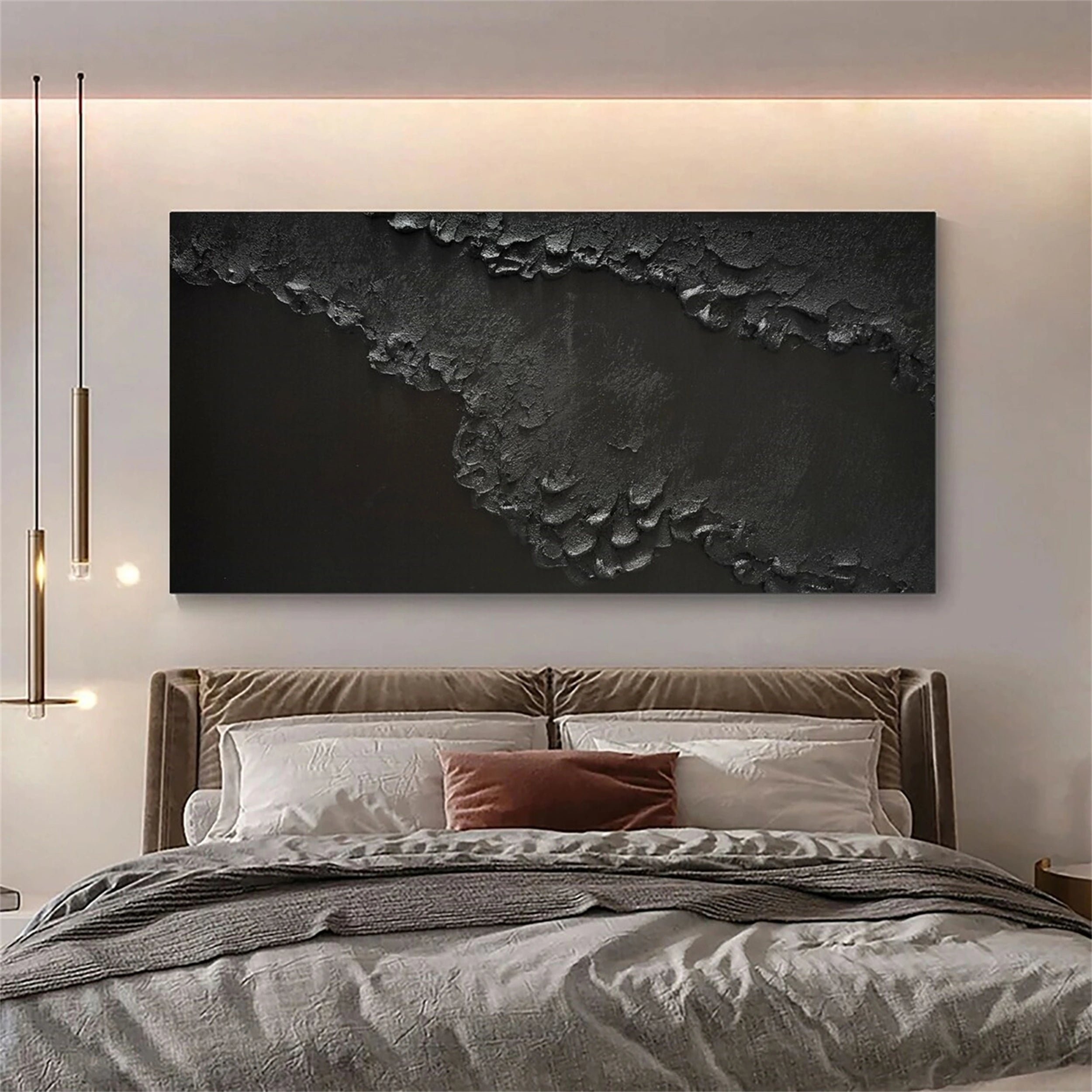 Ocean and Sky Painting #OS 088 - Stunning Seascape Wall Art for Home & Office Decor - Perfect for Living Room, Bedroom or Coastal Themed Spaces