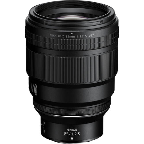 Nikon NIKKOR Z 85mm f/1.2 S Lens - Premium Portrait & Wedding Photography Lens for Nikon Z Mirrorless Cameras - Perfect for Professional Portraits, Low Light Shooting and Creative Bokeh Effects