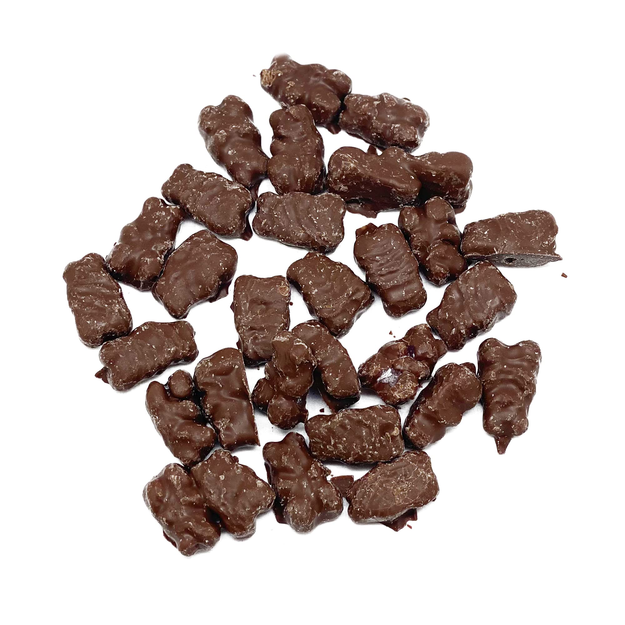 Milk Chocolate Covered Gummi Bears - 2lb Bulk Candy Bag with Resealable Stand-Up Pouch | Assorted Fruit Flavors | Perfect for Parties, Holidays, Gifts & Movie Nights