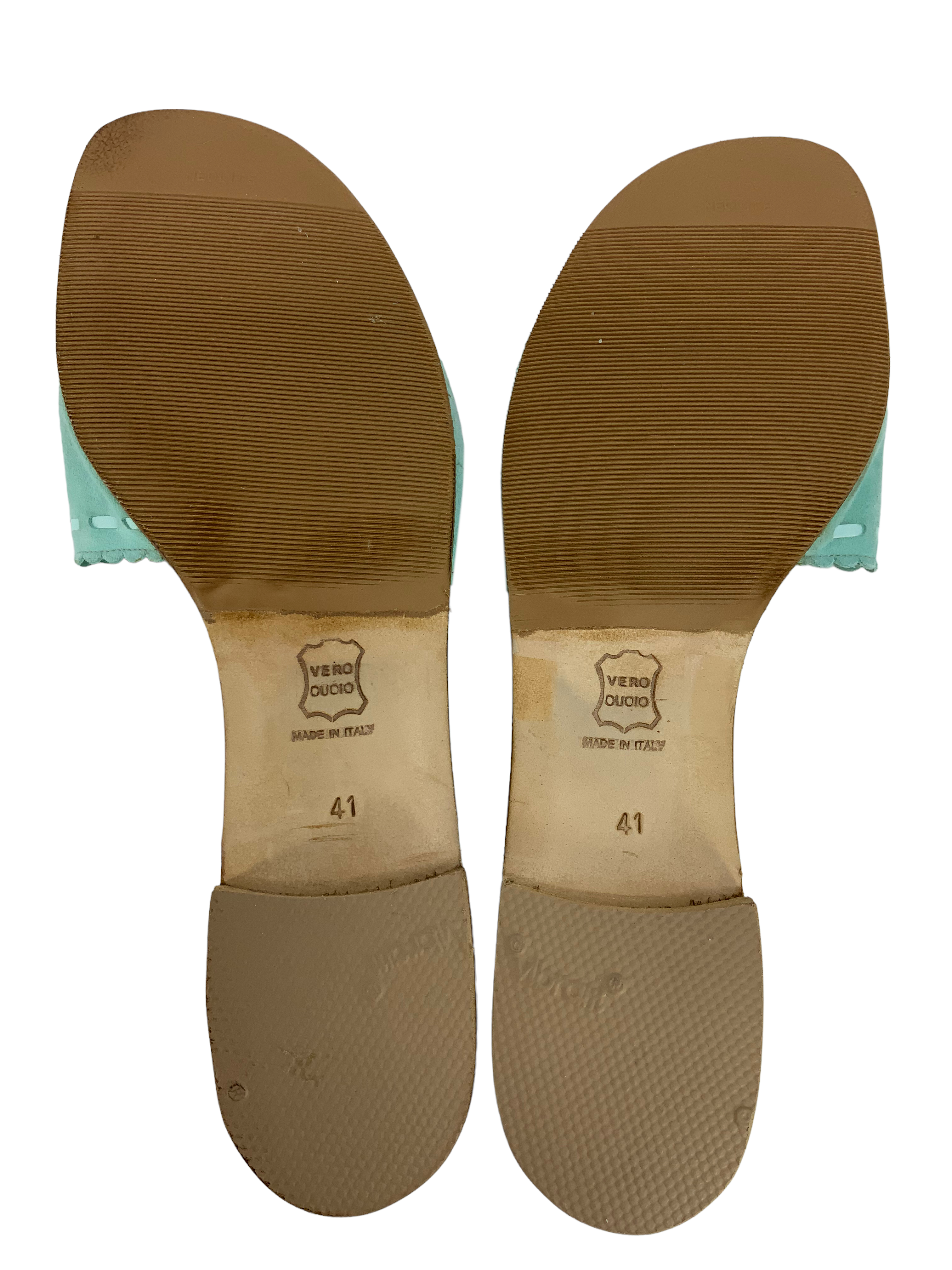 Manolo Blahnik Suede Slide Sandals for Women - Size 11 | Comfortable Summer Open-Toe Shoes | Perfect for Beach, Vacation & Casual Outings