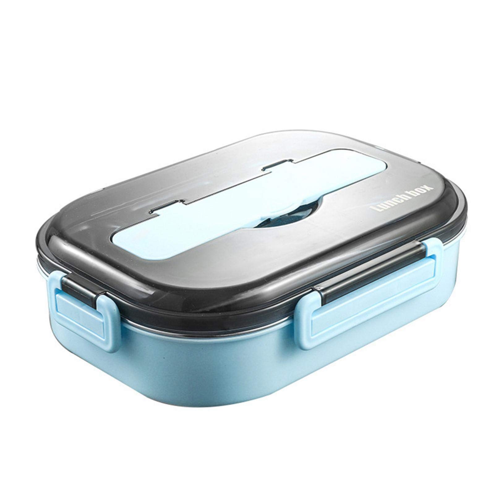 Stainless Steel Bento Lunch Box with Spoon & Fork - Insulated Kids Lunch Box for School, Work & Picnics | Durable & Leak-Proof Food Container for Children's Meals