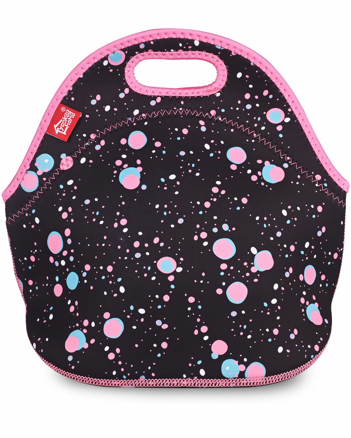 Yookee Insulated Lunch Bag for Women - Large Cute Pink Lunch Tote Box for Adults, Work, Nurse & Meal Prep | Leakproof Thermal Lunchbox for Office, School & Picnic