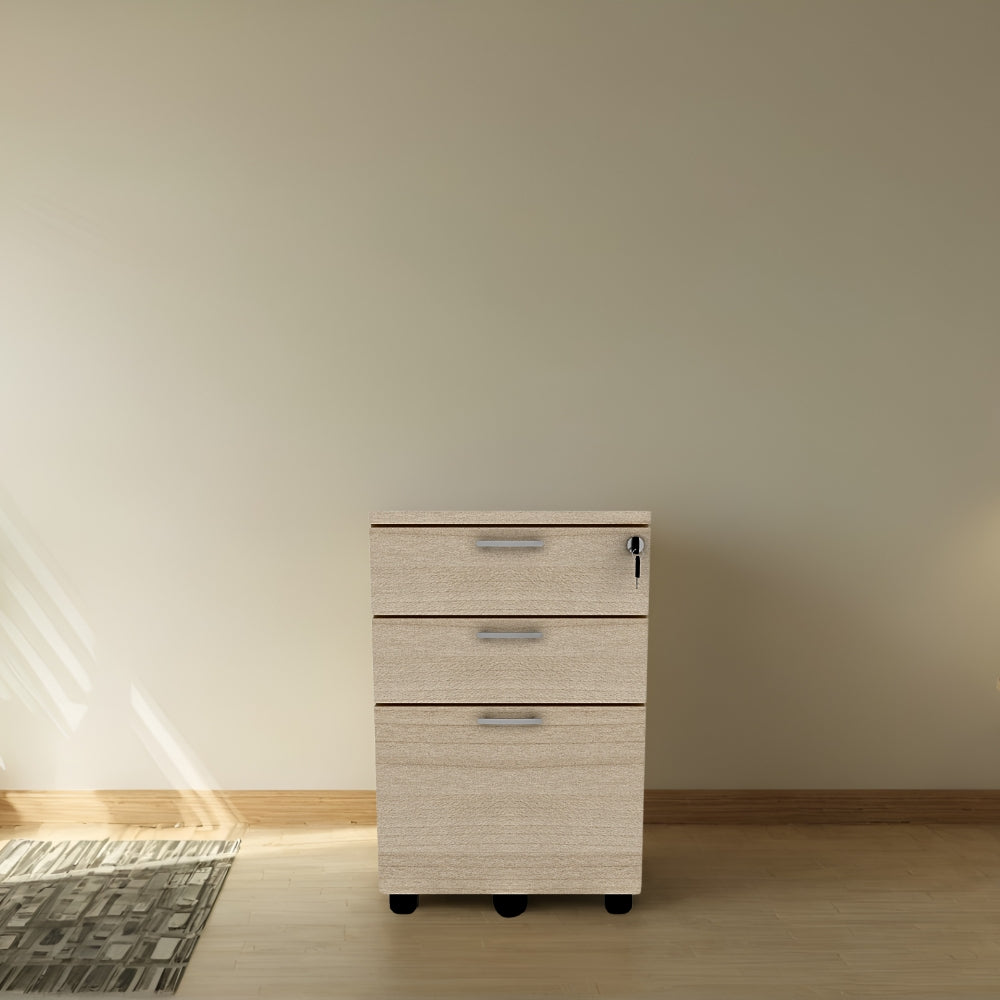 Lumina 3-Drawer Office Filing Cabinet - Organize Files & Supplies - Perfect for Home Office, Study Room, or Workspace Storage