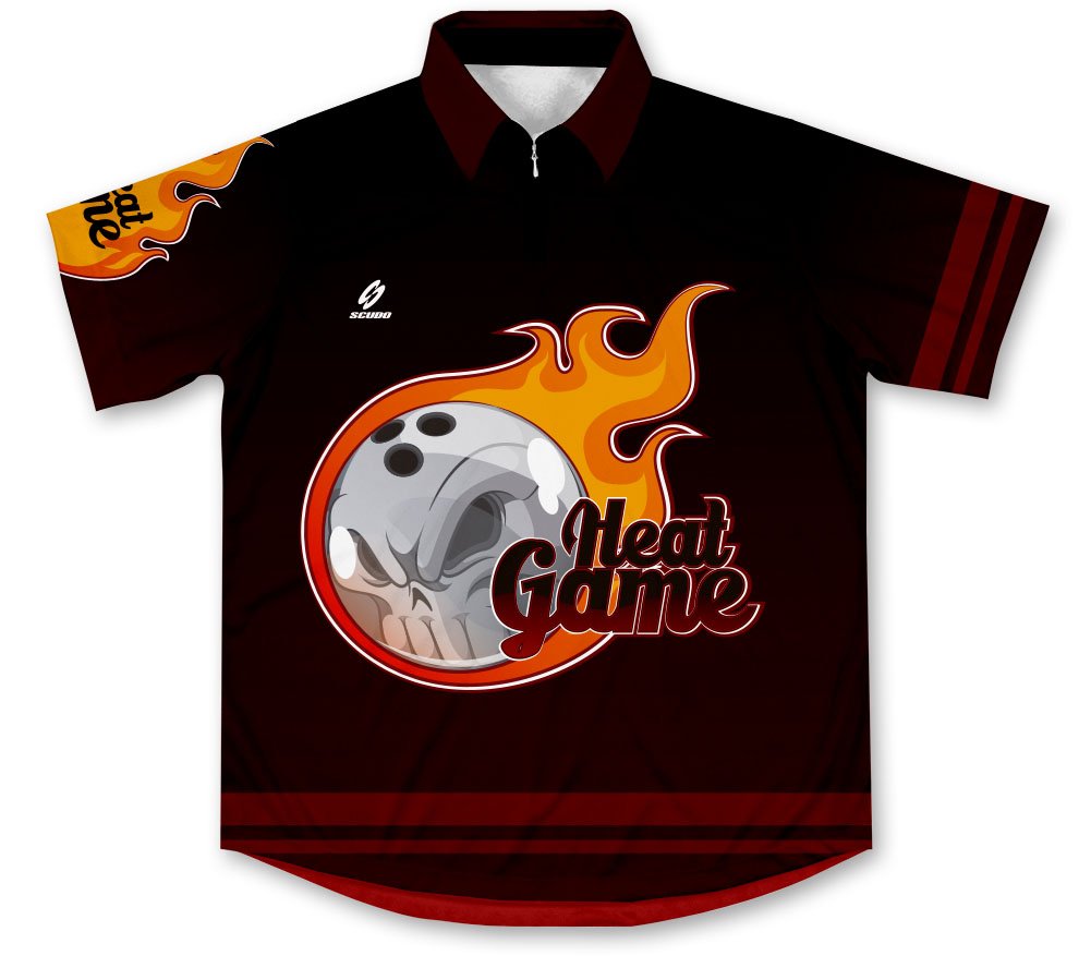 ScudoPro Heat-Resistant Bowling Jersey for Men & Women - Performance Sports Apparel for League Play & Casual Bowling